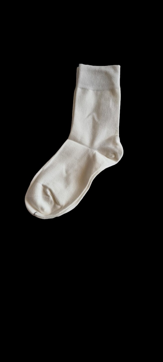 White Bamboo socks