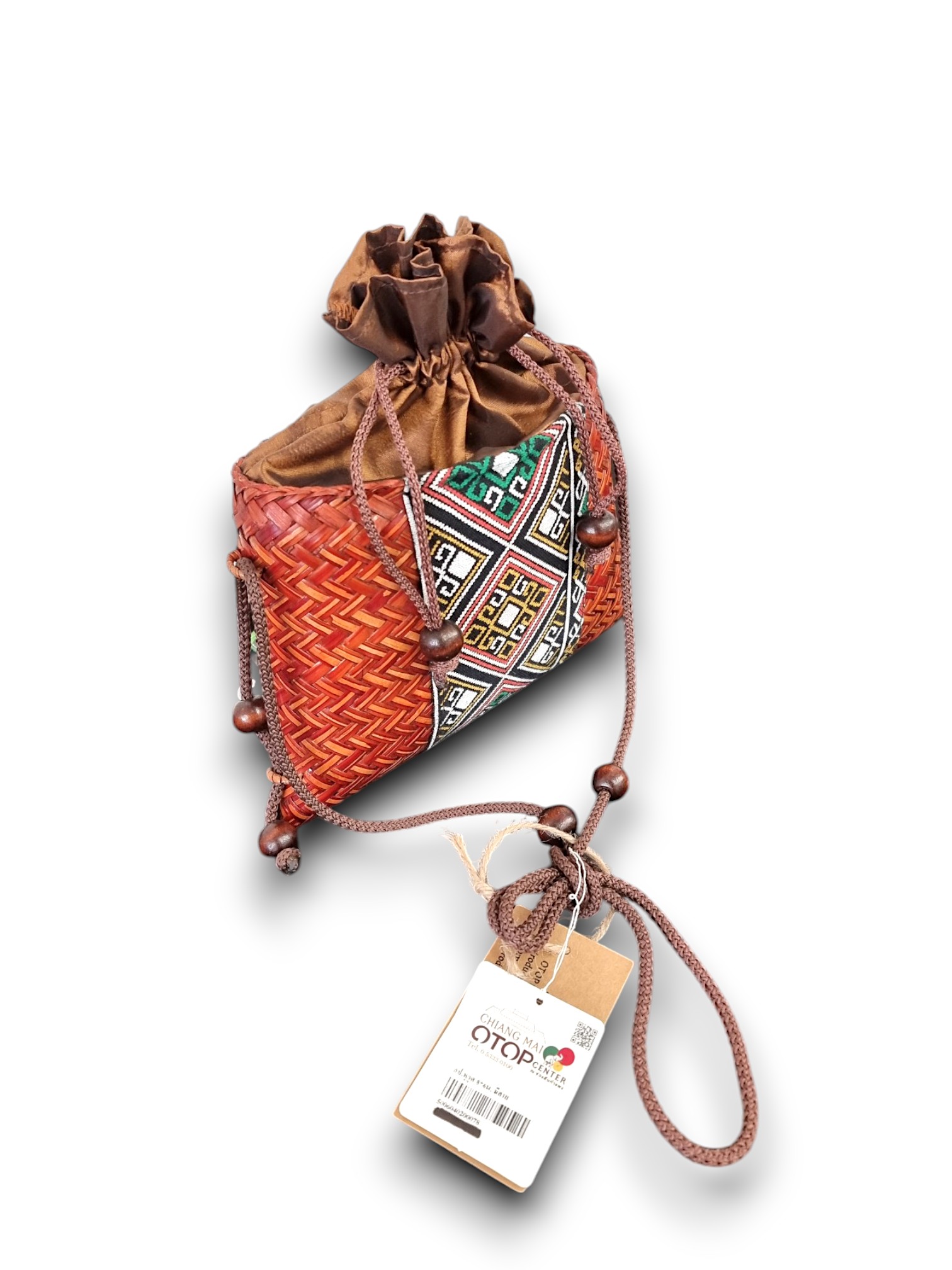 Handmade Bamboo Shoulder Bag 4