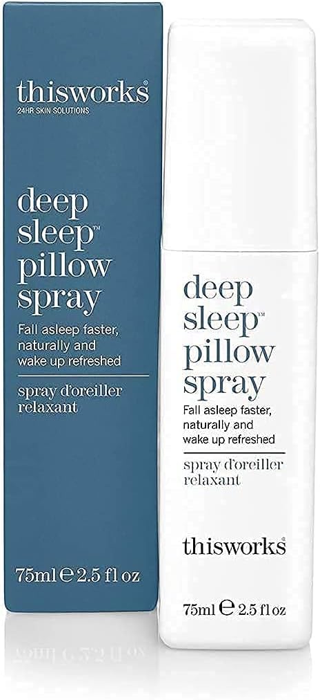 THISWORKS Deep Sleep Pillow Spray, Natural Relaxation Aid for Stress & Anxiety Relief, 2.5 fl oz