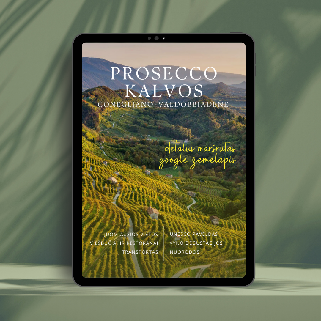 Prosecco kalvos. PDF gidas