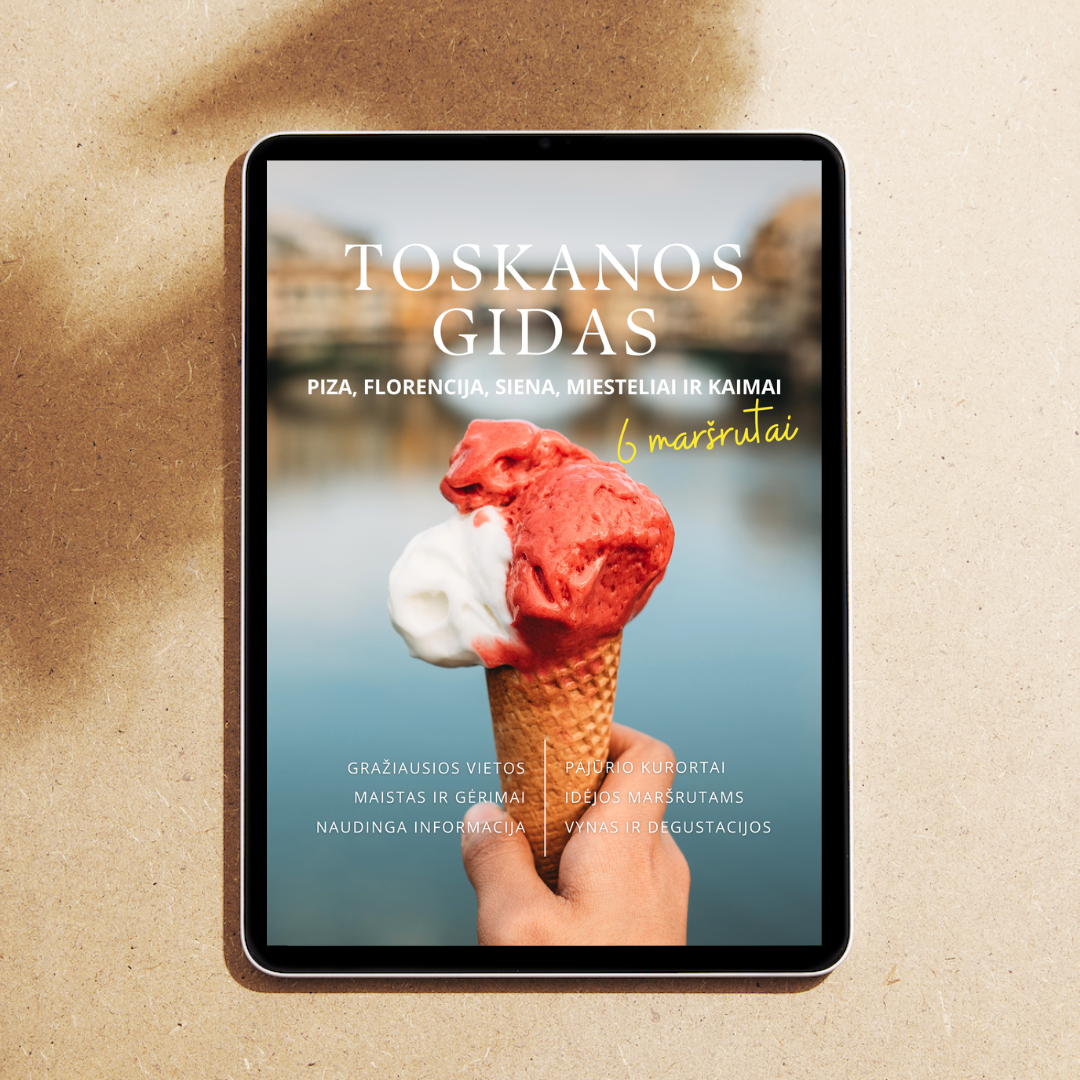 Toskanos gidas. PDF gidas