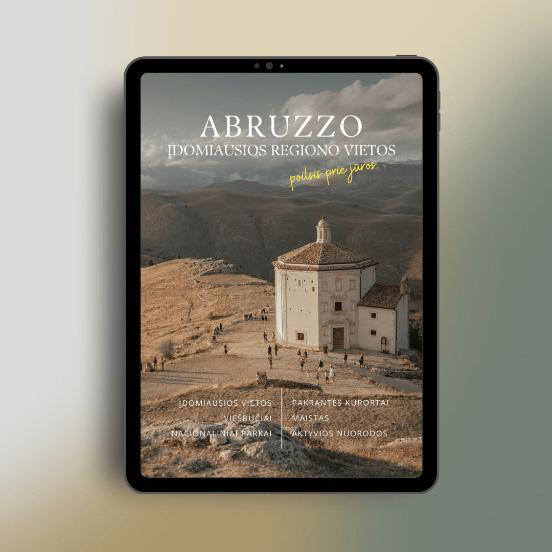 Abruzzo regiono gidas