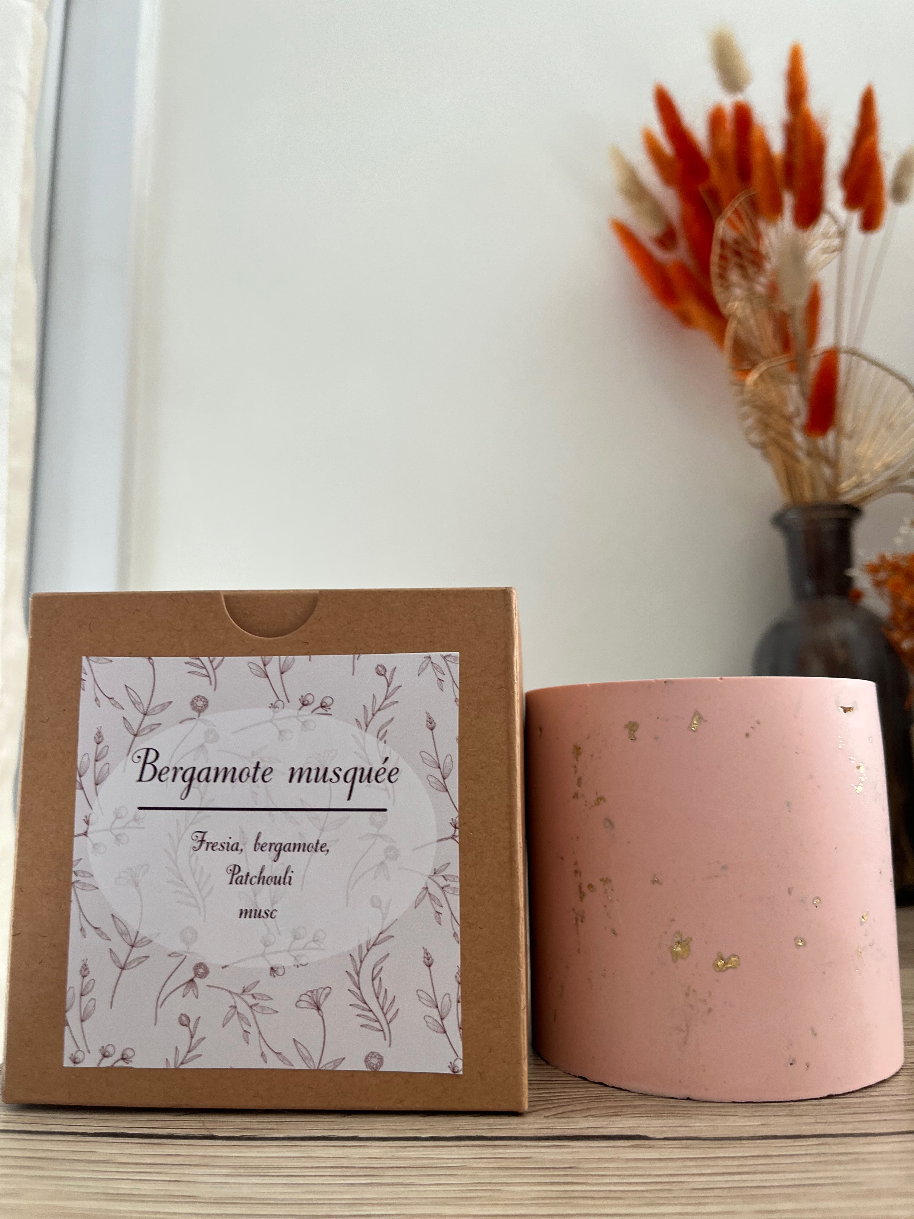 Bougie Bergamote Musquée