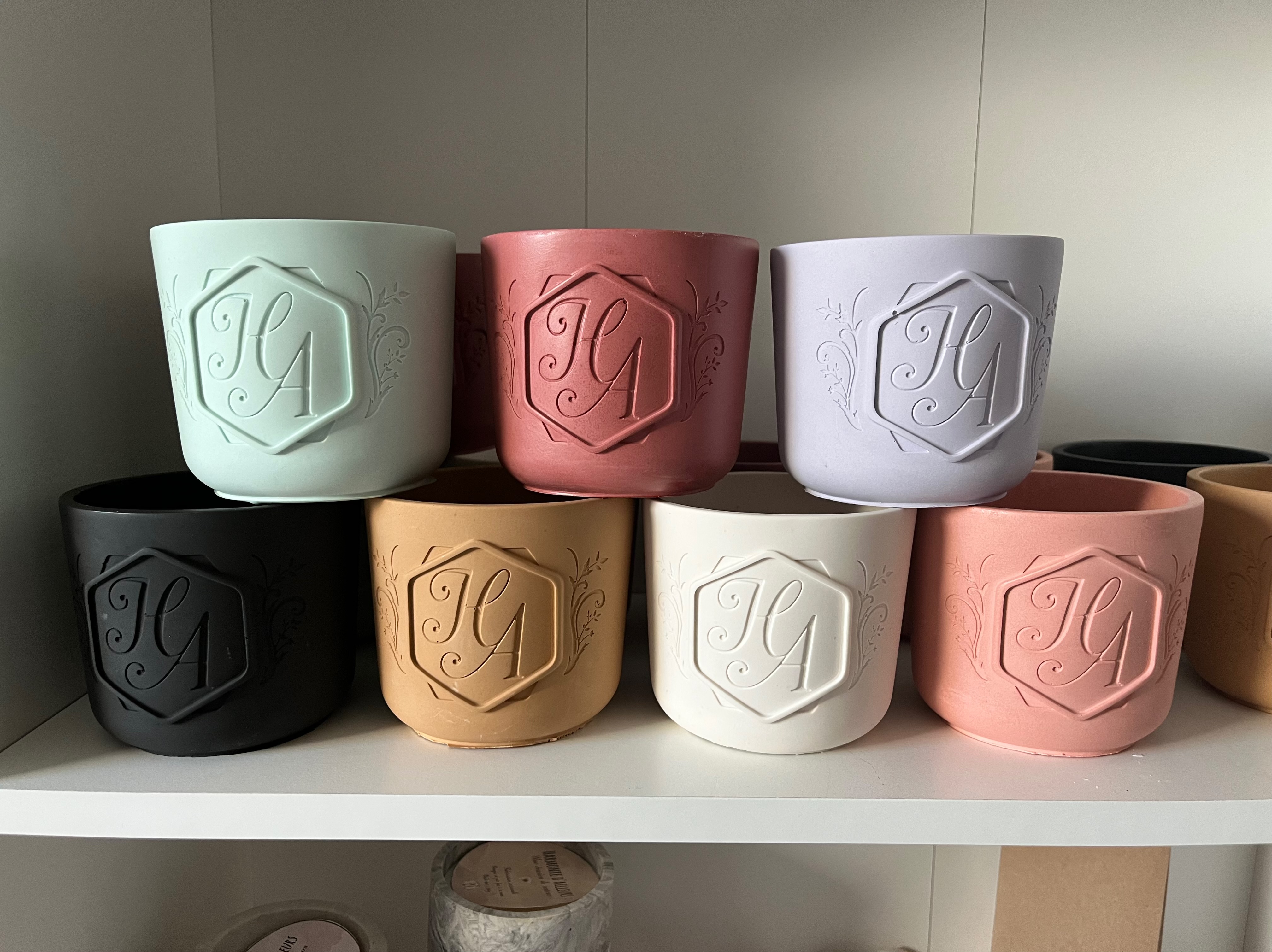 Bougie Signature - Couleur Framboise