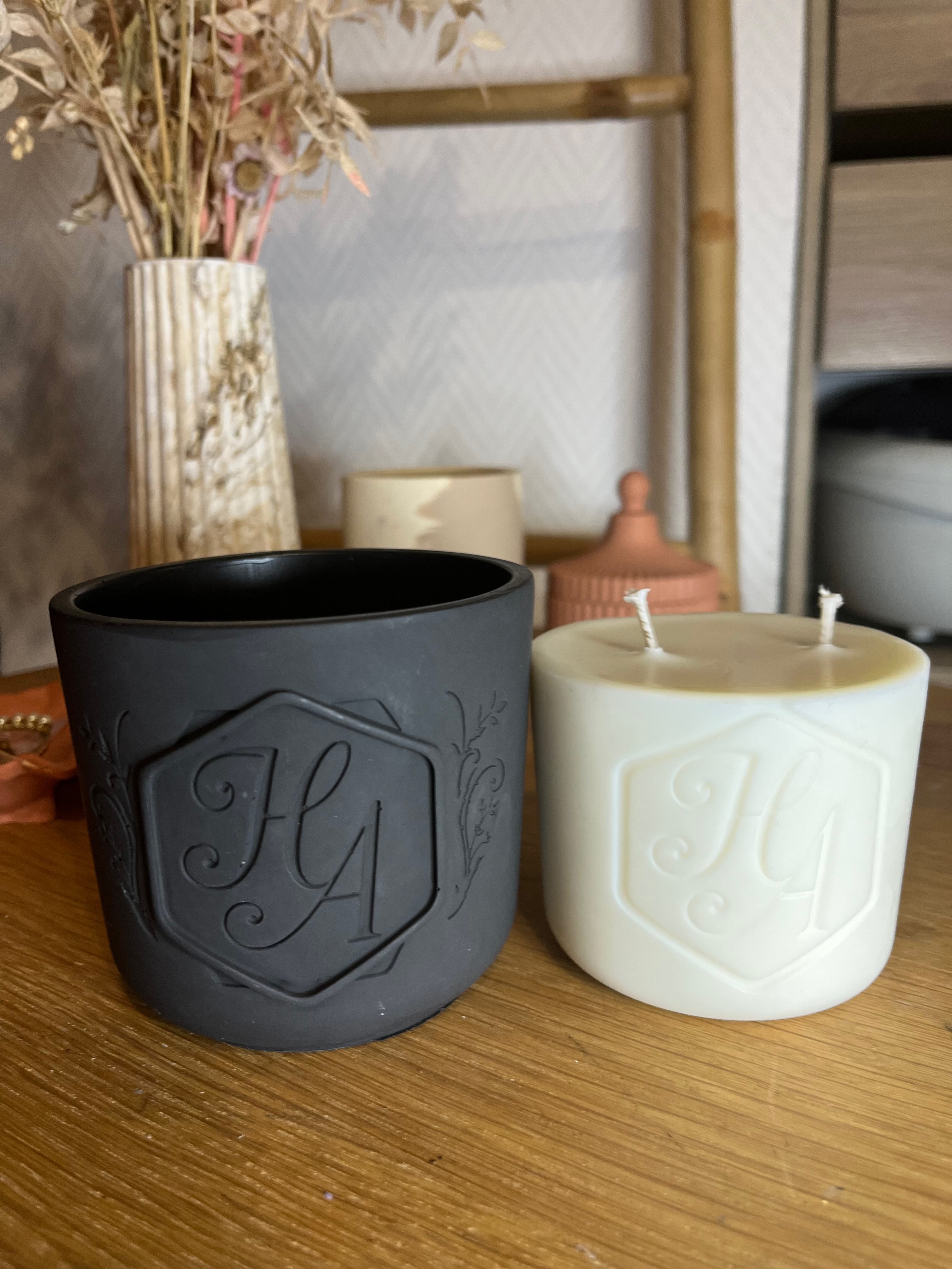 Bougie Signature - Couleur Noir