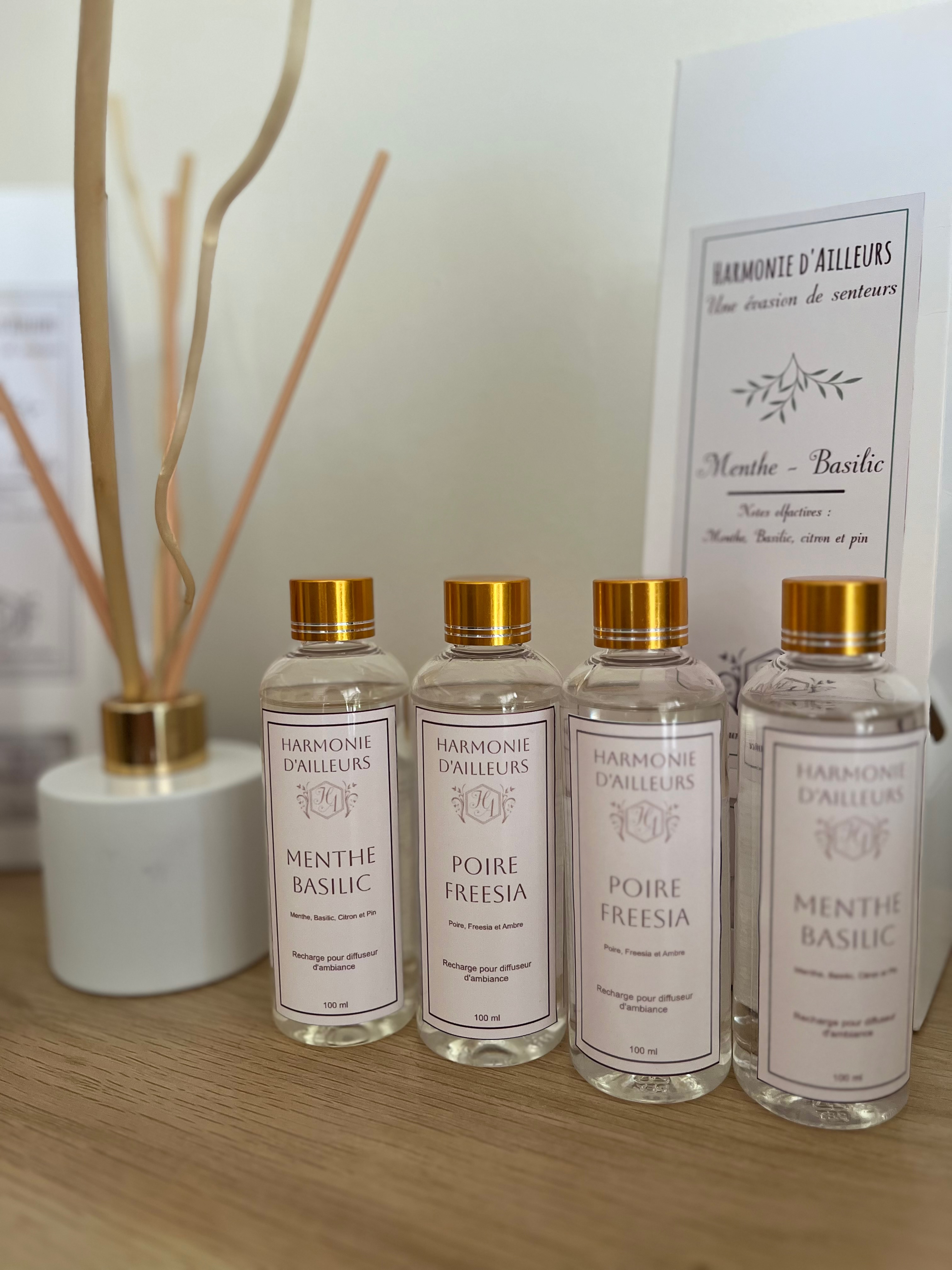 Flacon de recharge pour diffuseur