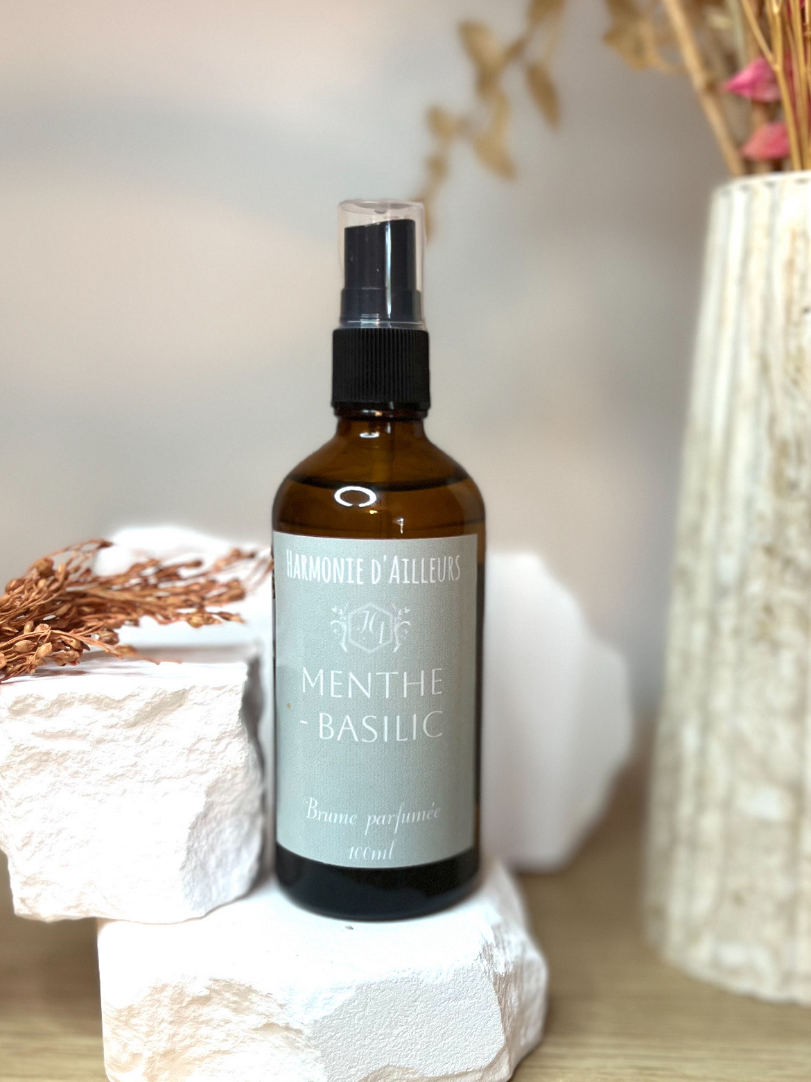 Brume parfumée - menthe basilic