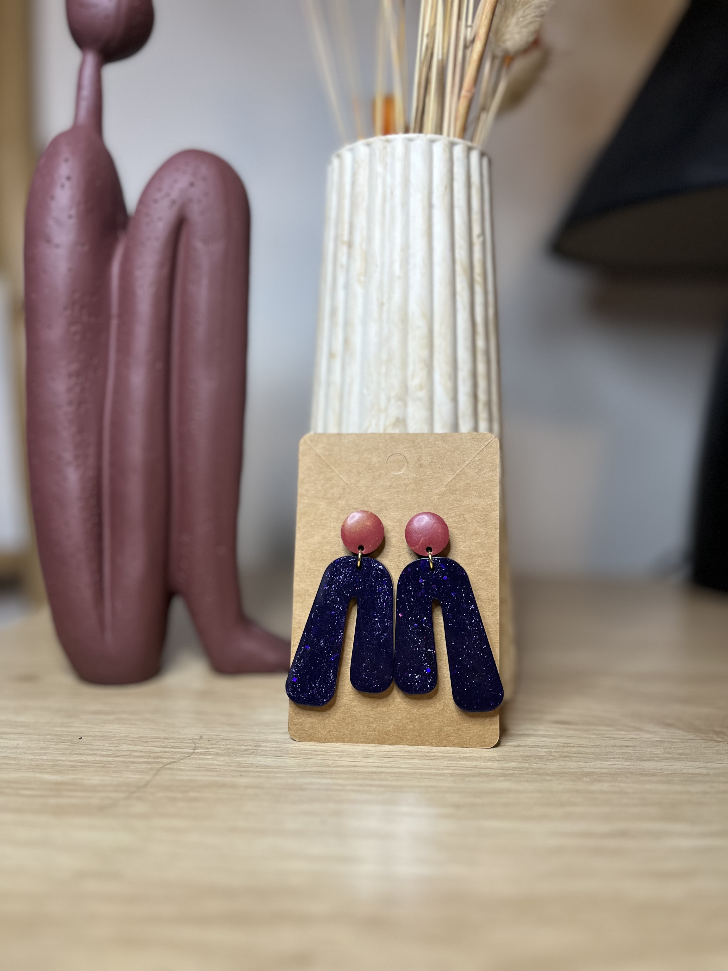 Boucles d'oreilles - Nuit étoilée