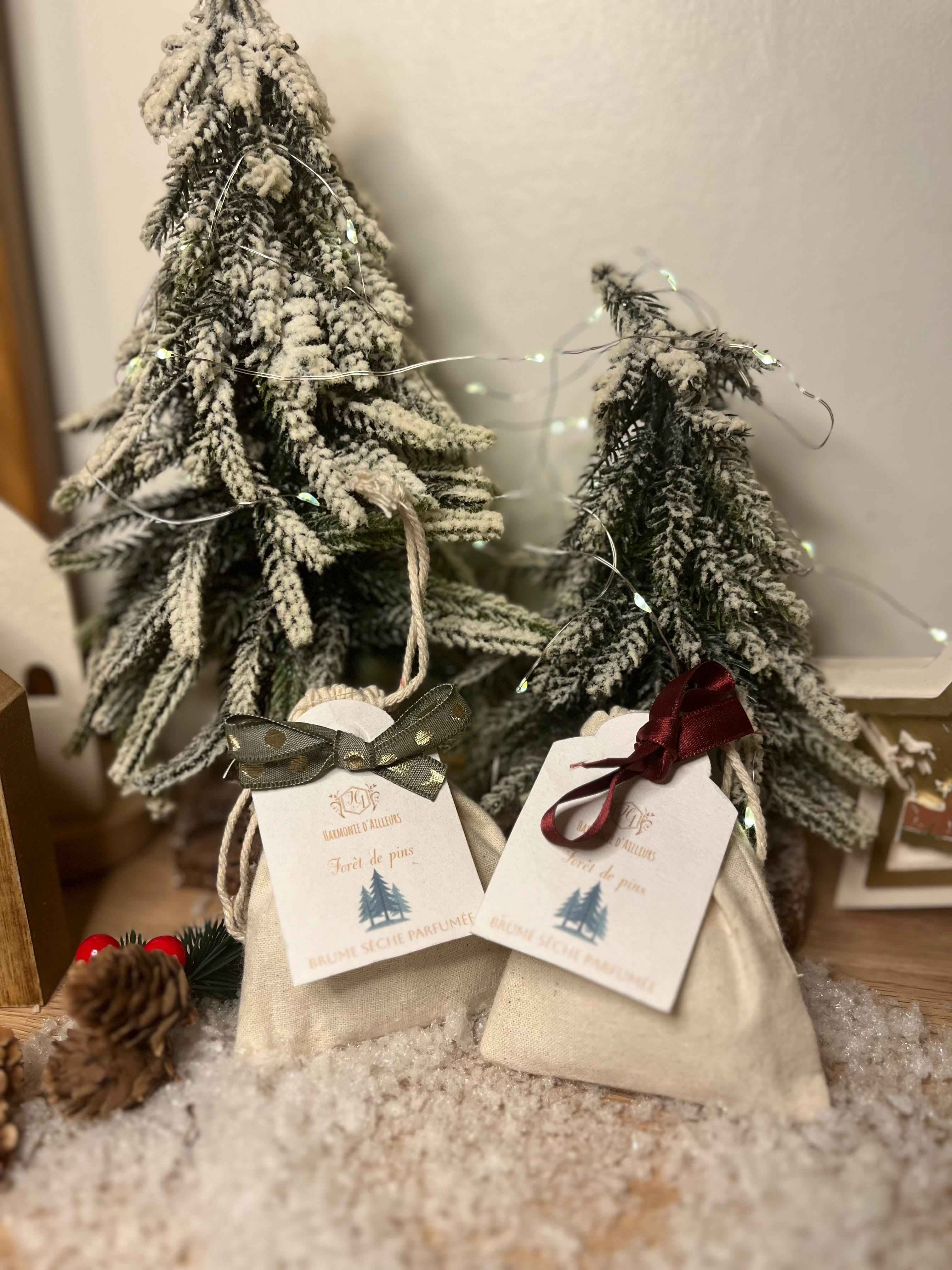 Brume sèche - Forêt de pins