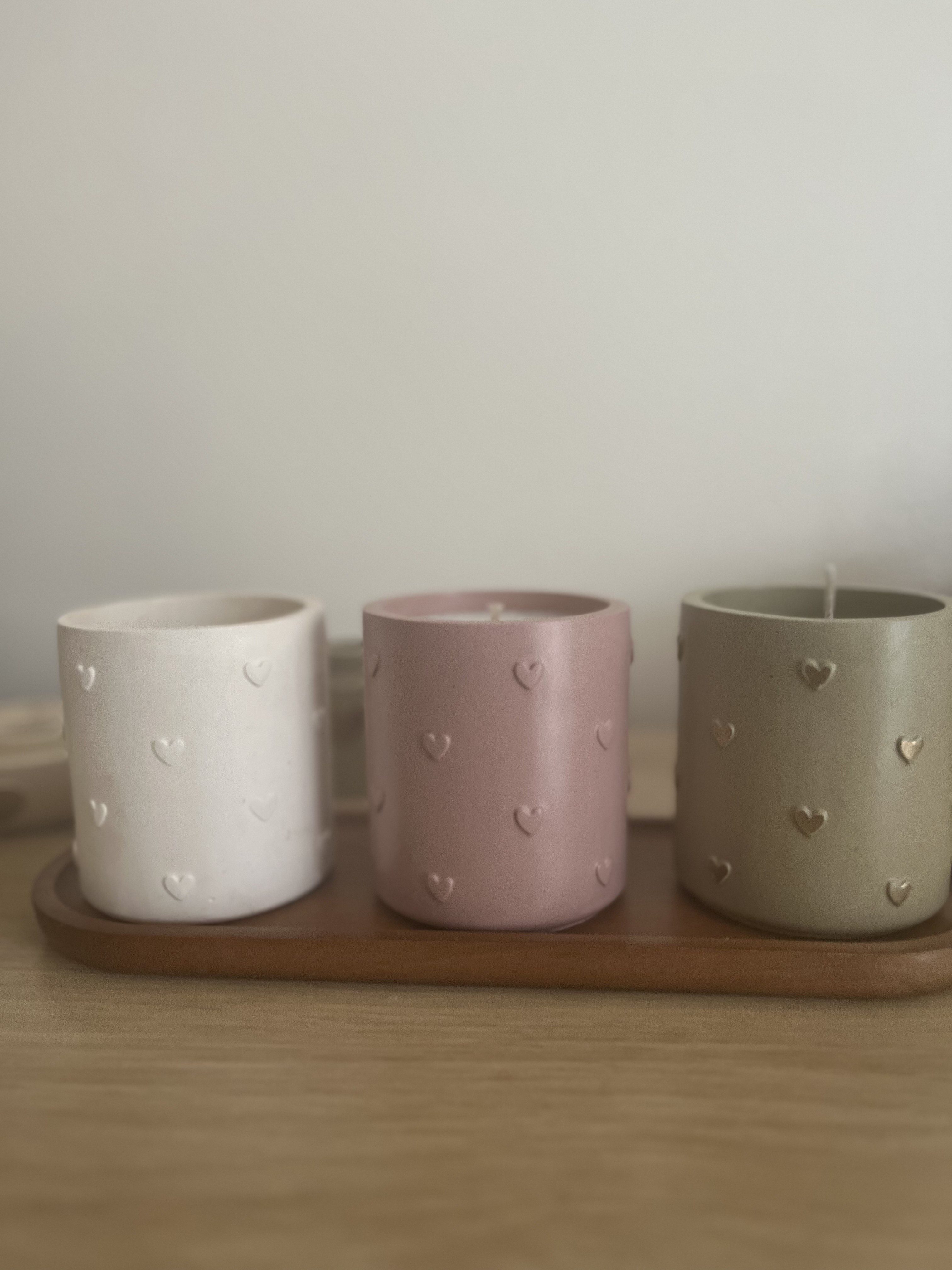 Bougies Coeur