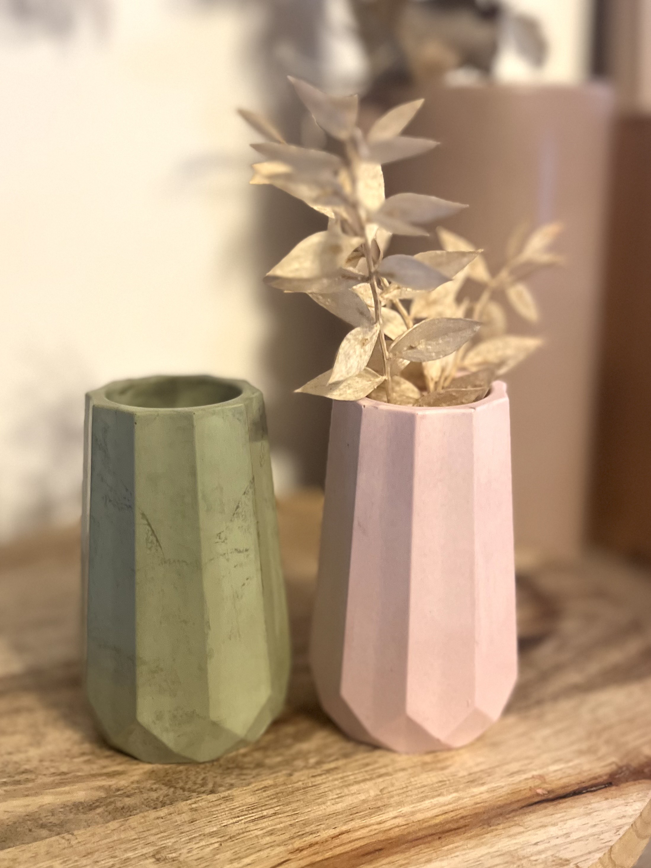 2 Vases géométriques