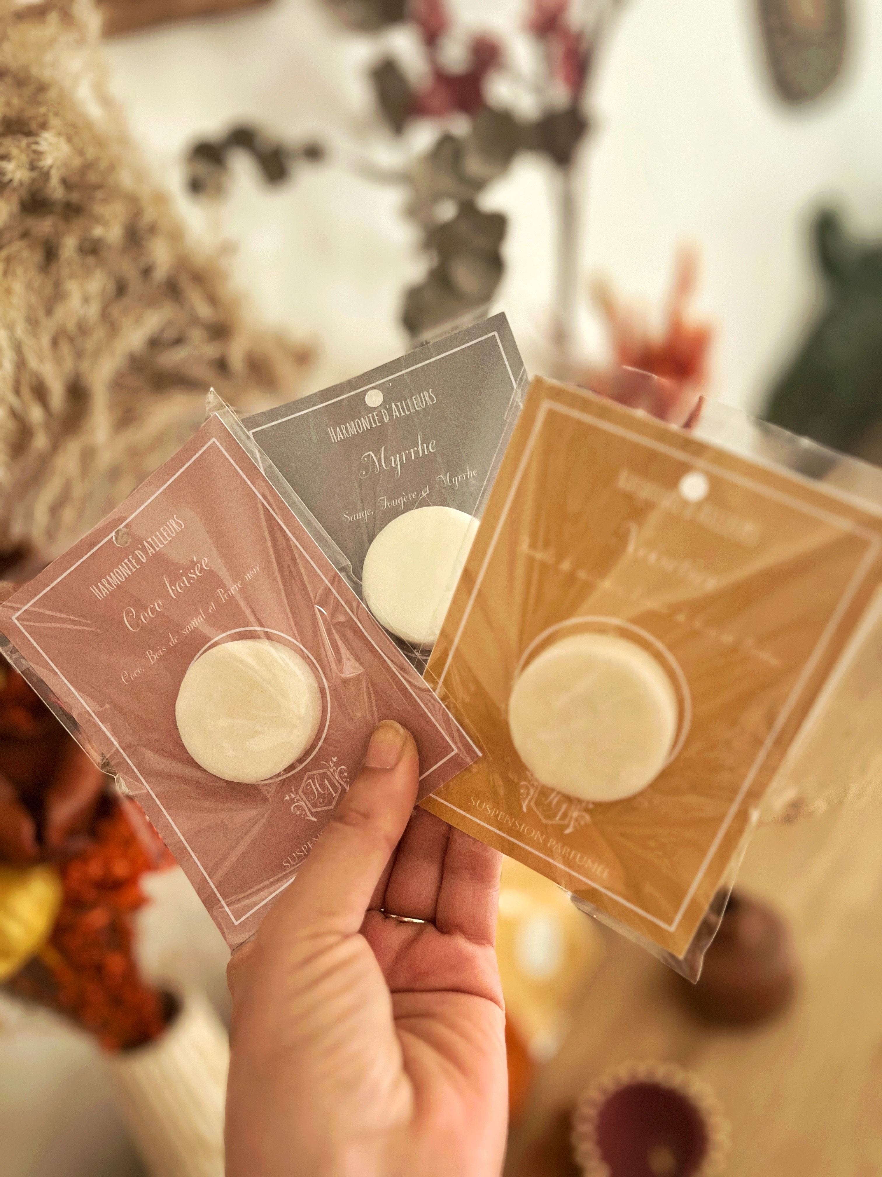 Trio de fondants d'Automne