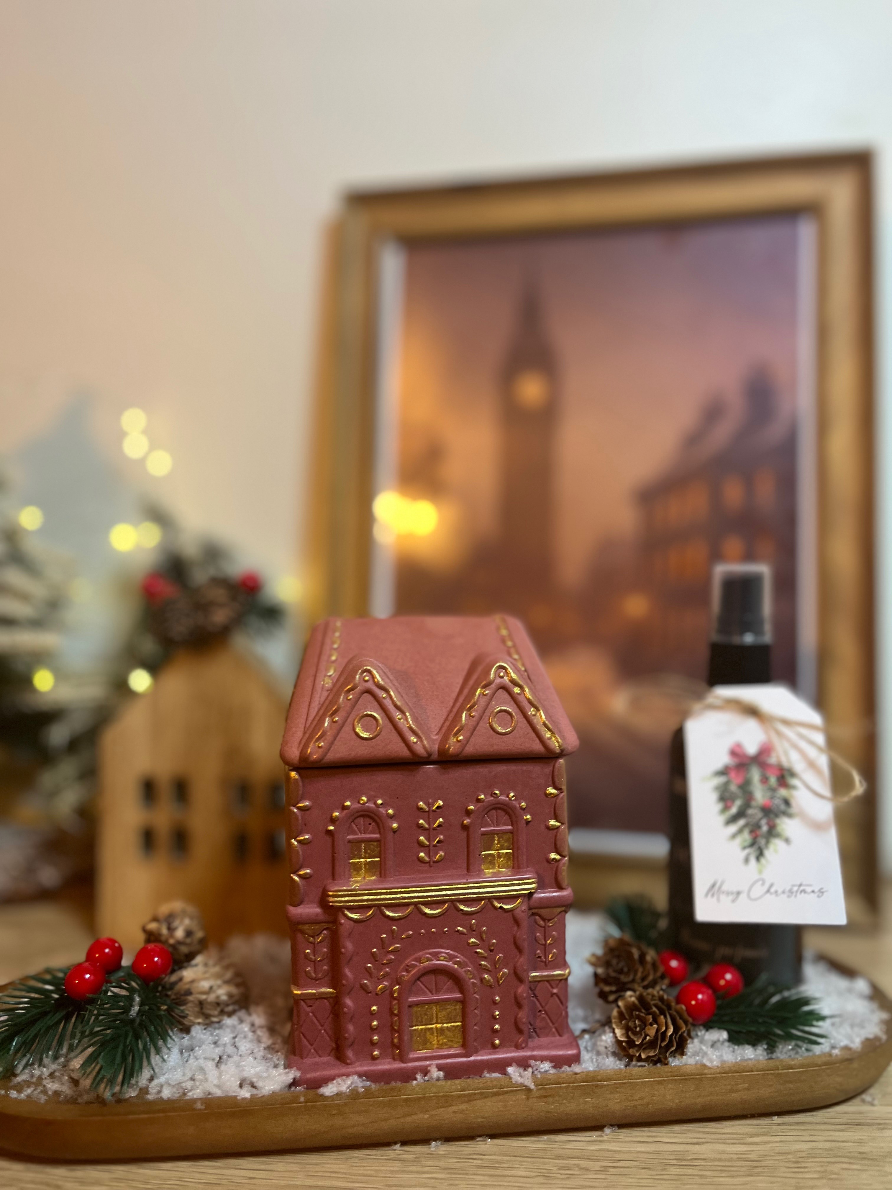 Bougie Maison londonienne - Couleur Cassis