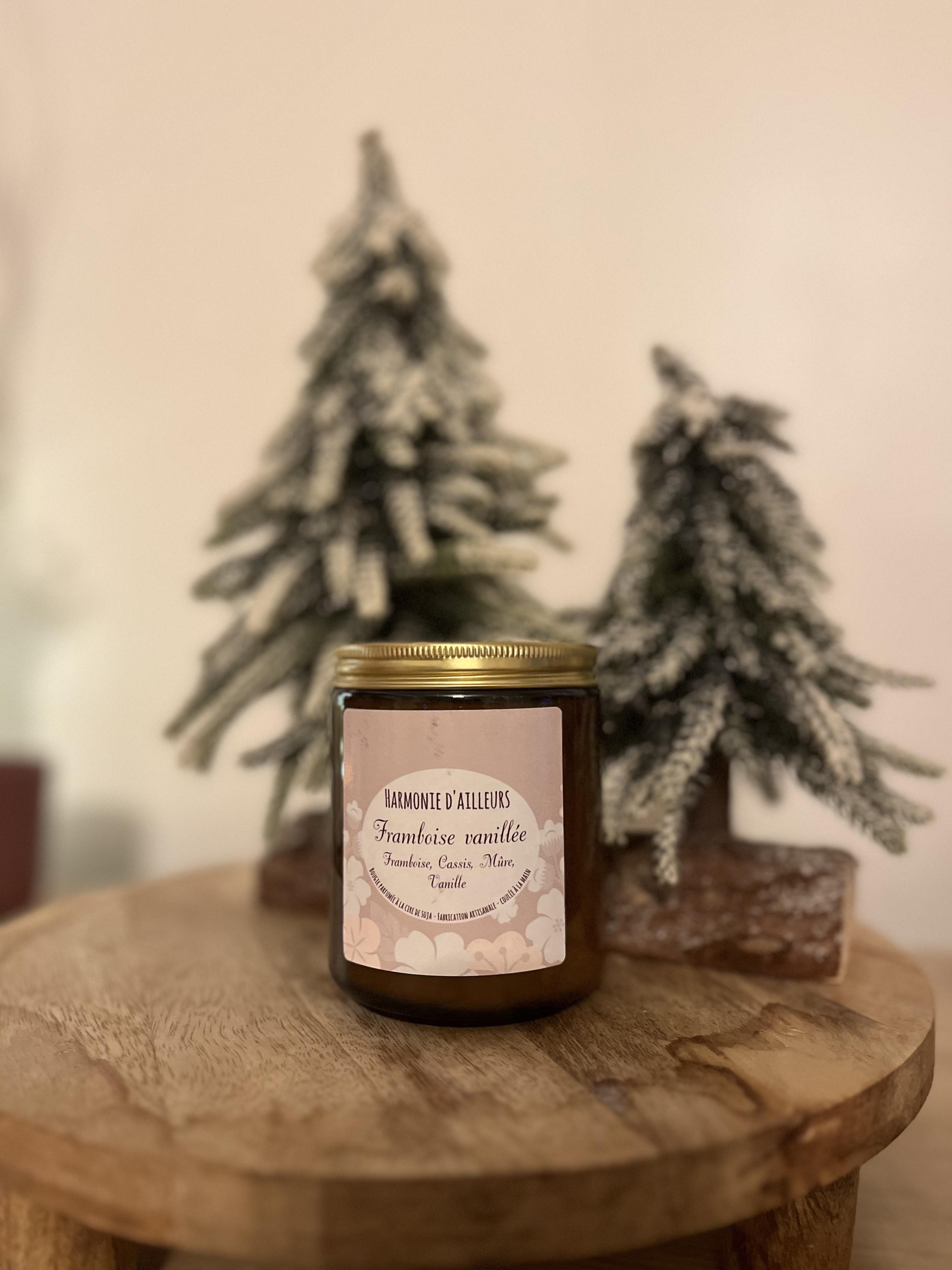 Bougie  – Framboise Vanillée 