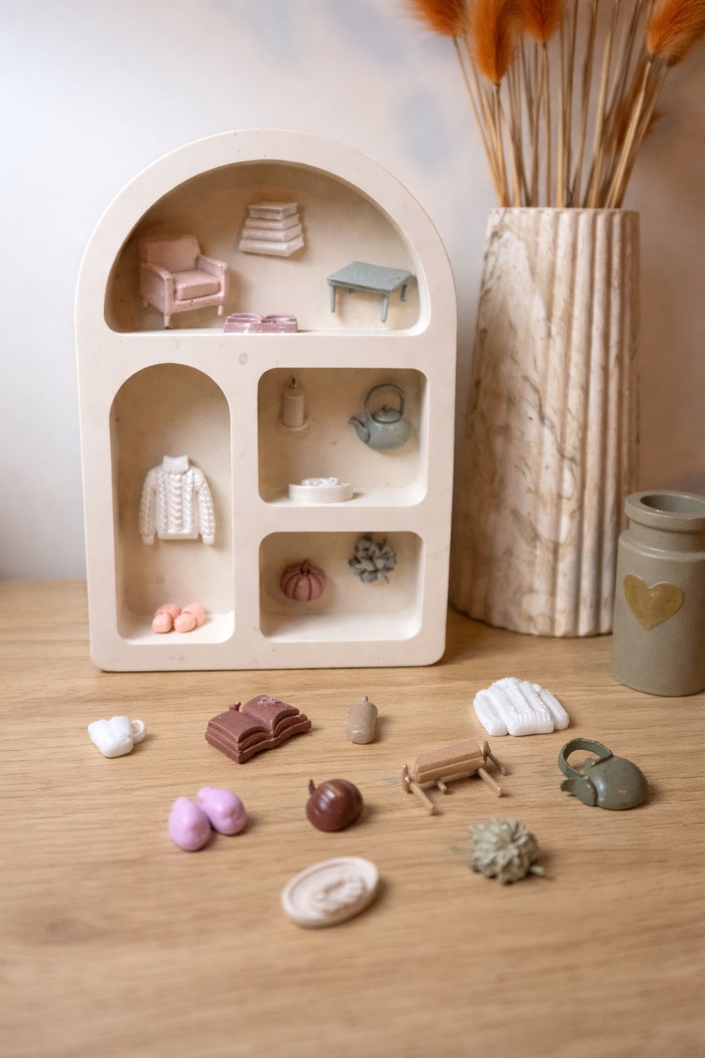 Étagère décorative miniature cocooning 