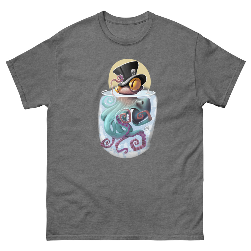 Camiseta OCTOLORD – Tentáculos & sombrero de copa by Punkotattooartist