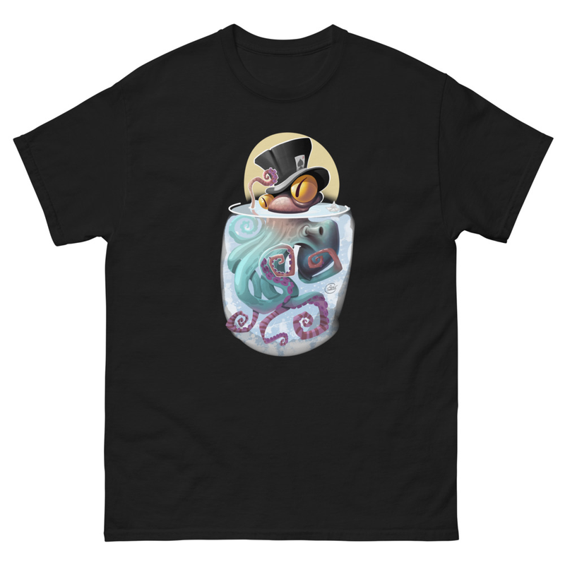 Camiseta OCTOLORD – Tentáculos & sombrero de copa by Punkotattooartist