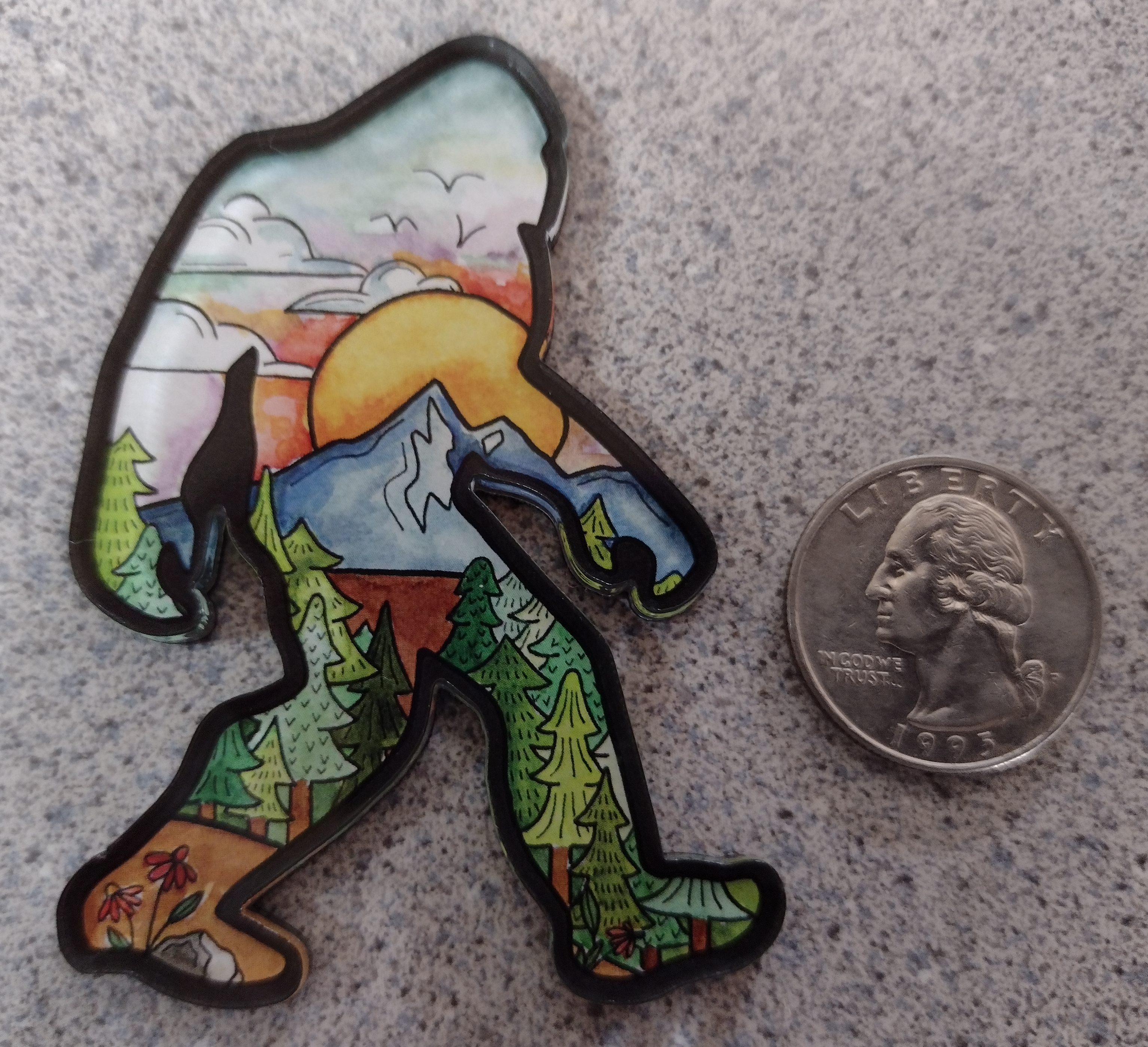 Big Foot Magnet