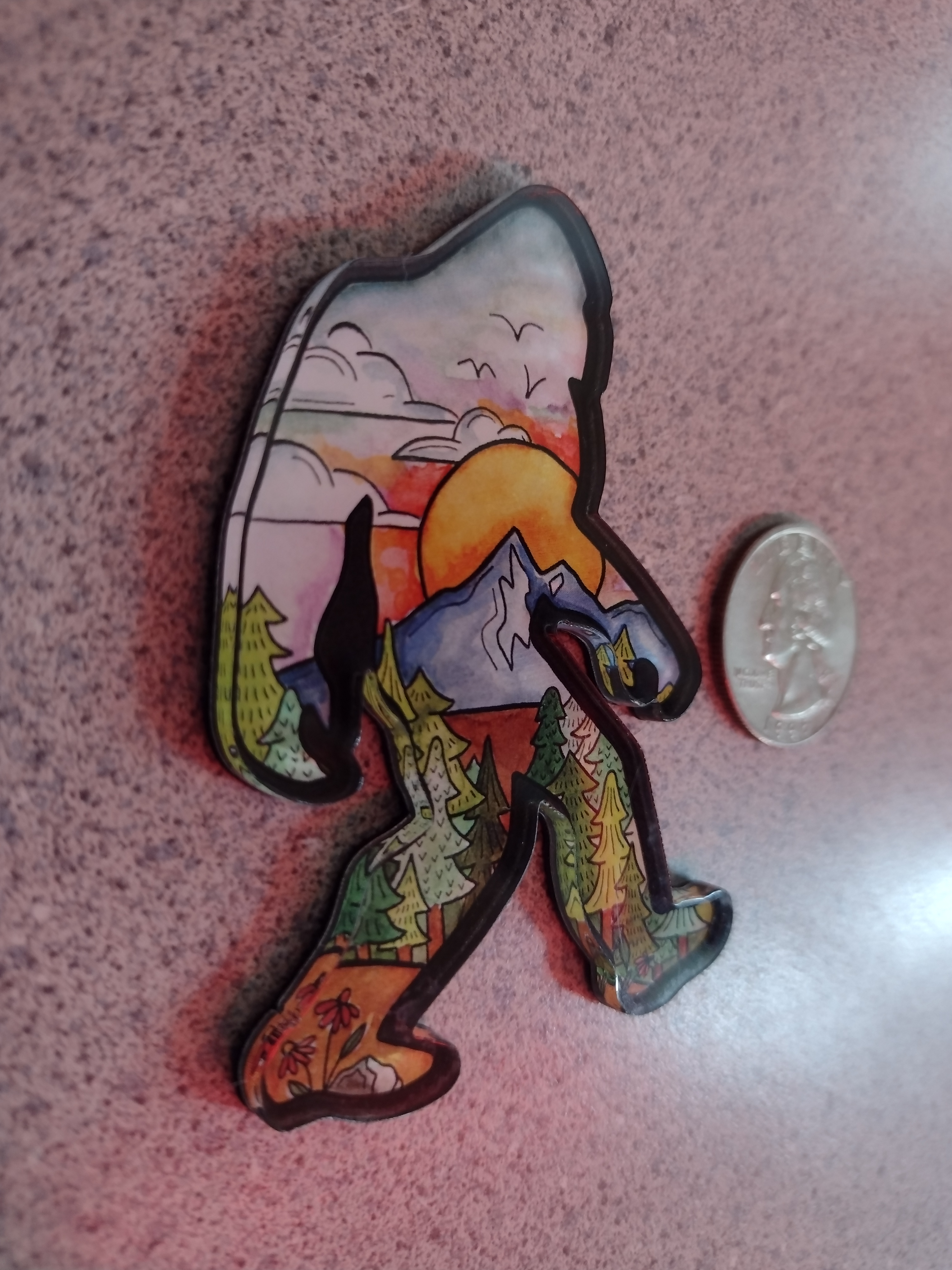 Big Foot Magnet