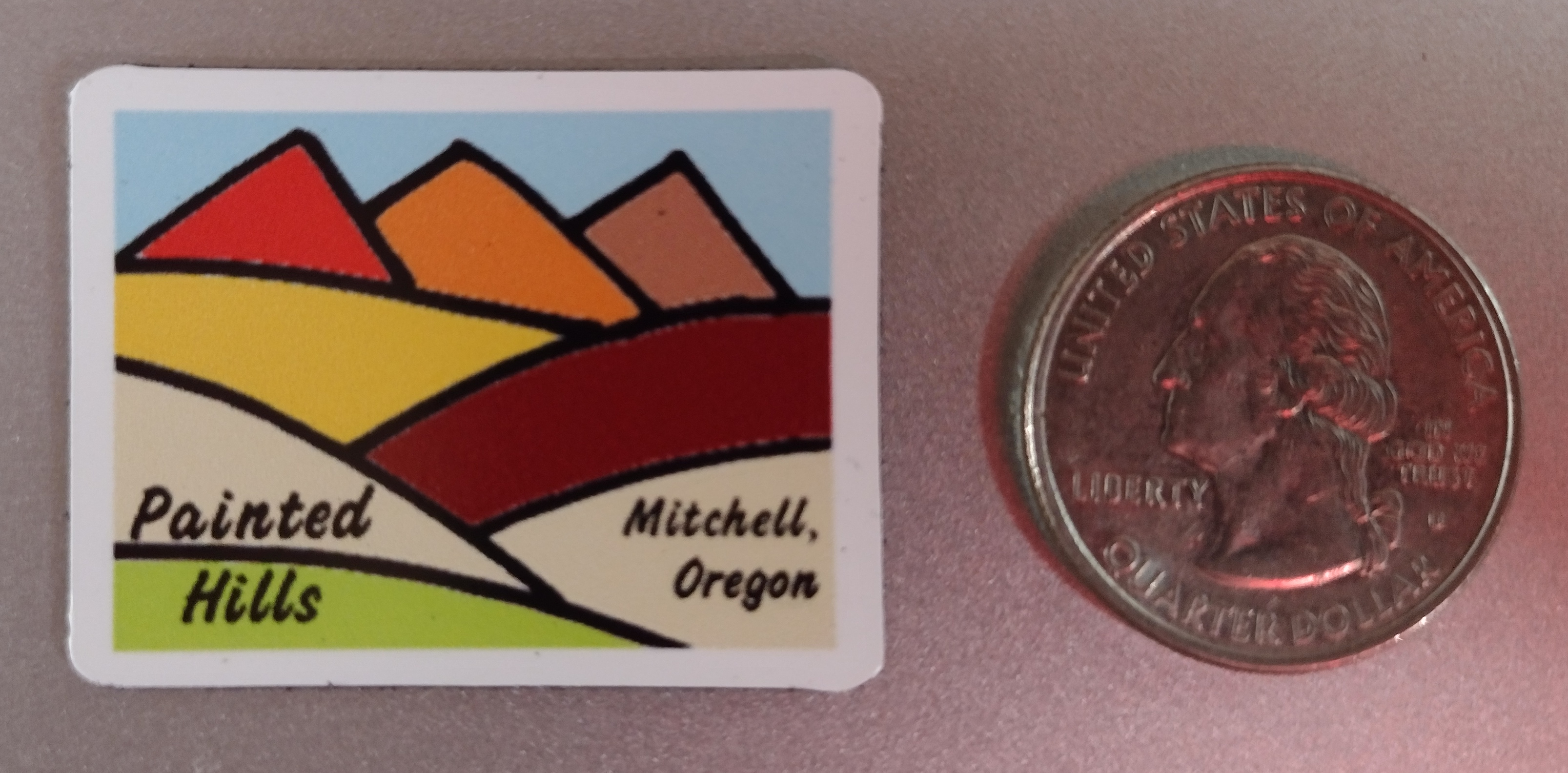 Small Painted Hills Magnet