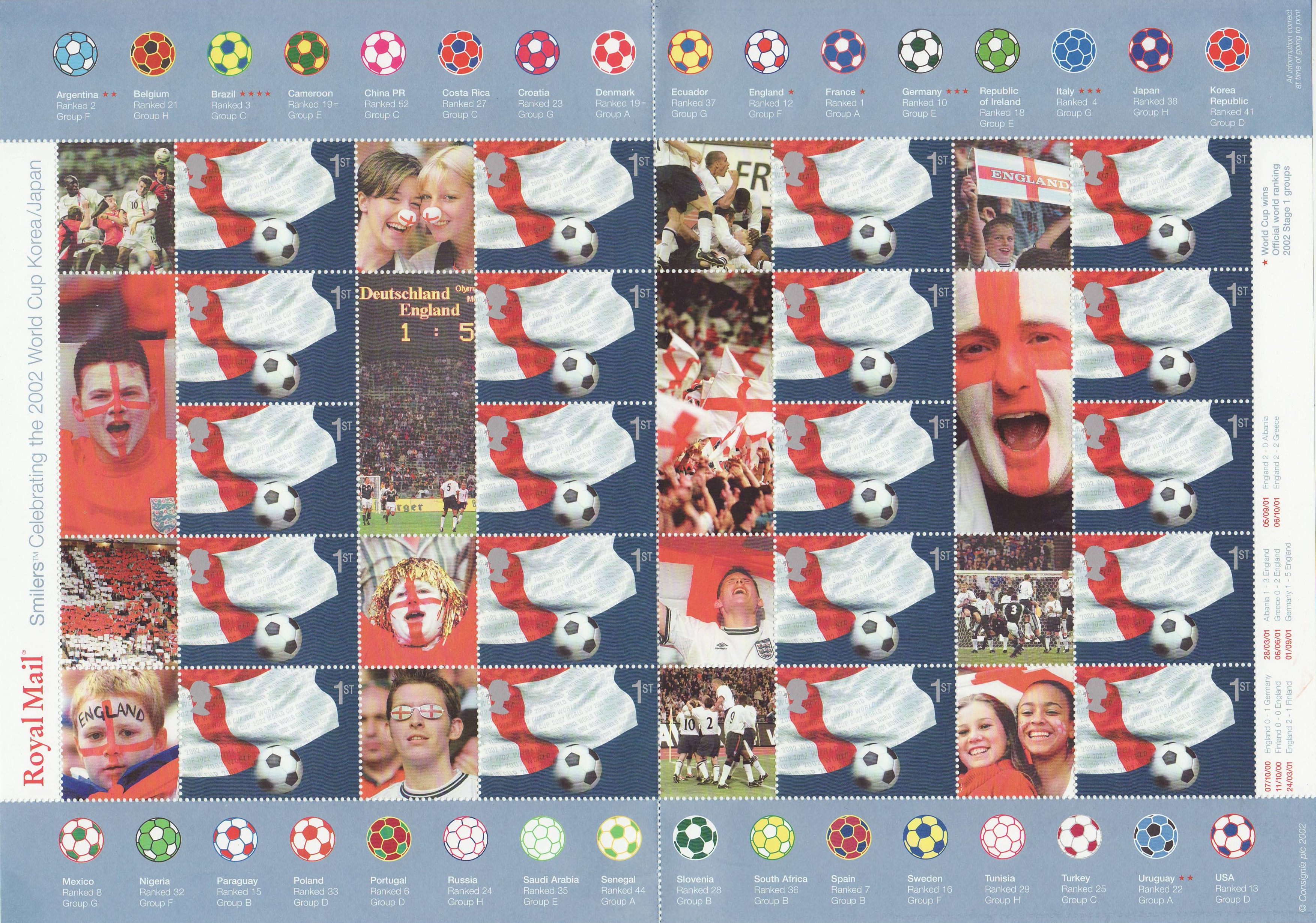 GB	'Smilers' 2002 SG LS8 UMM