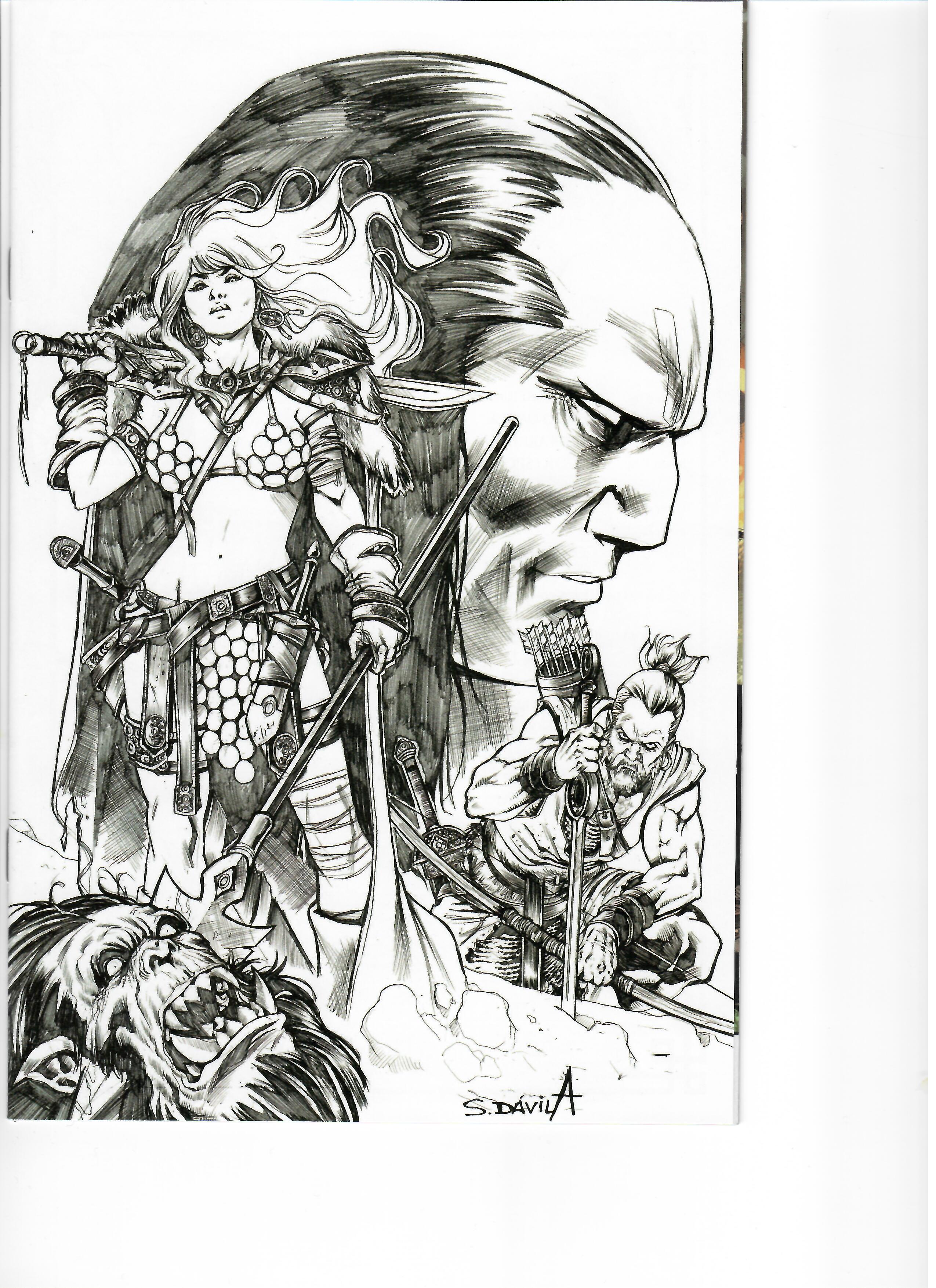 Red Sonja birth of a She Devil#4 NM 1:20