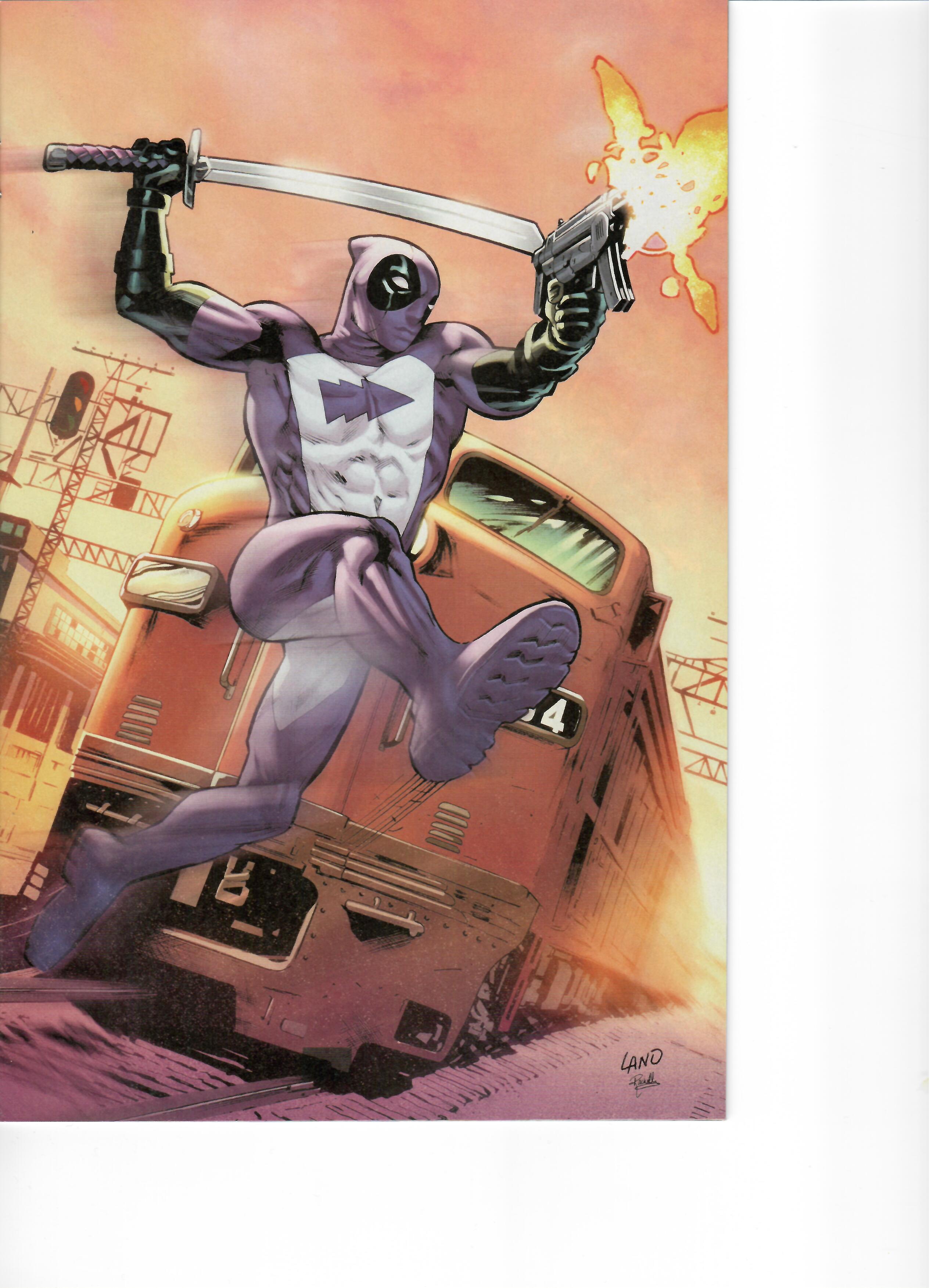 Quicksilver No Surrender #1 Landpool variant NM