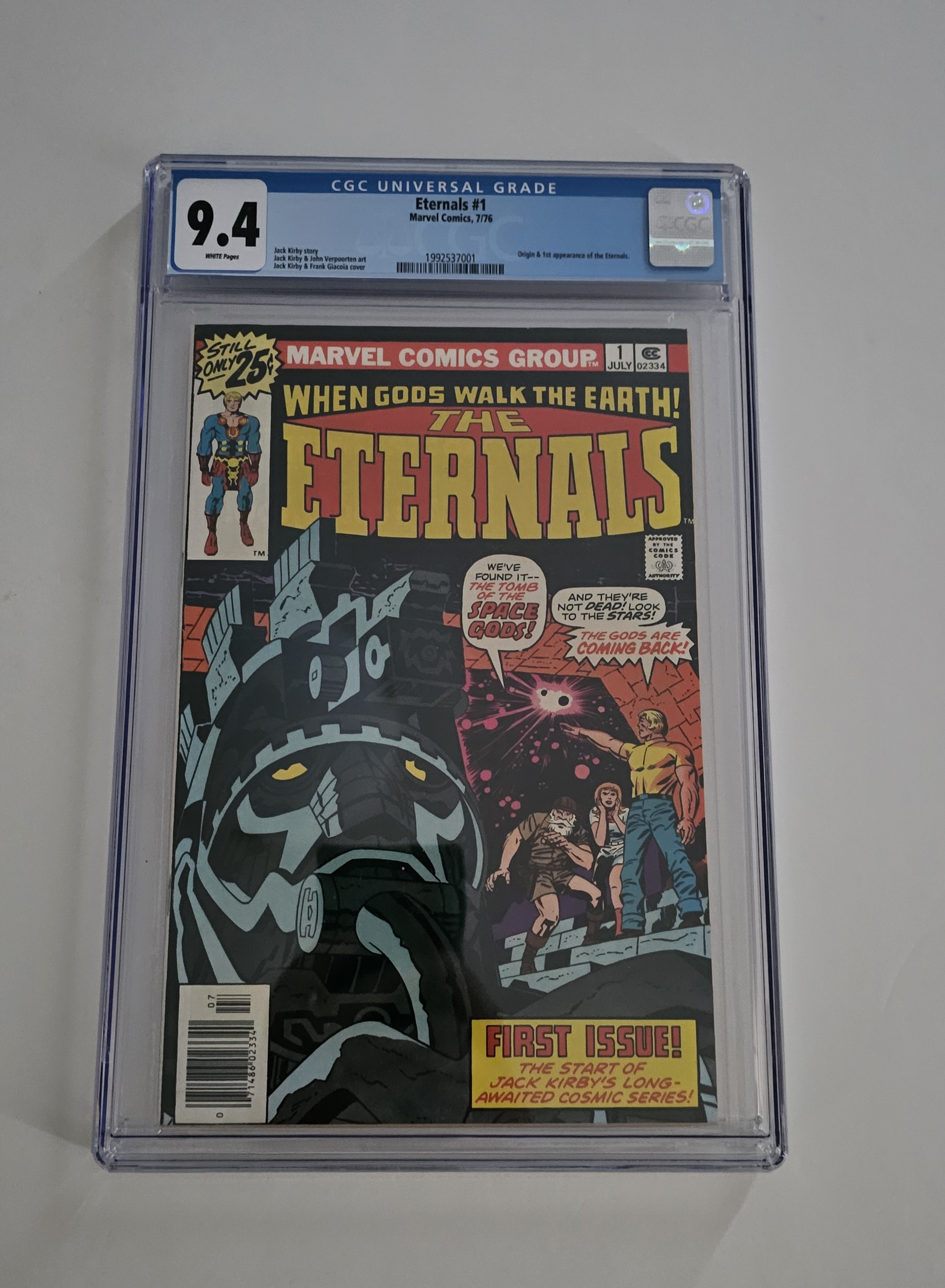 Eternals 1 CGC 9.4