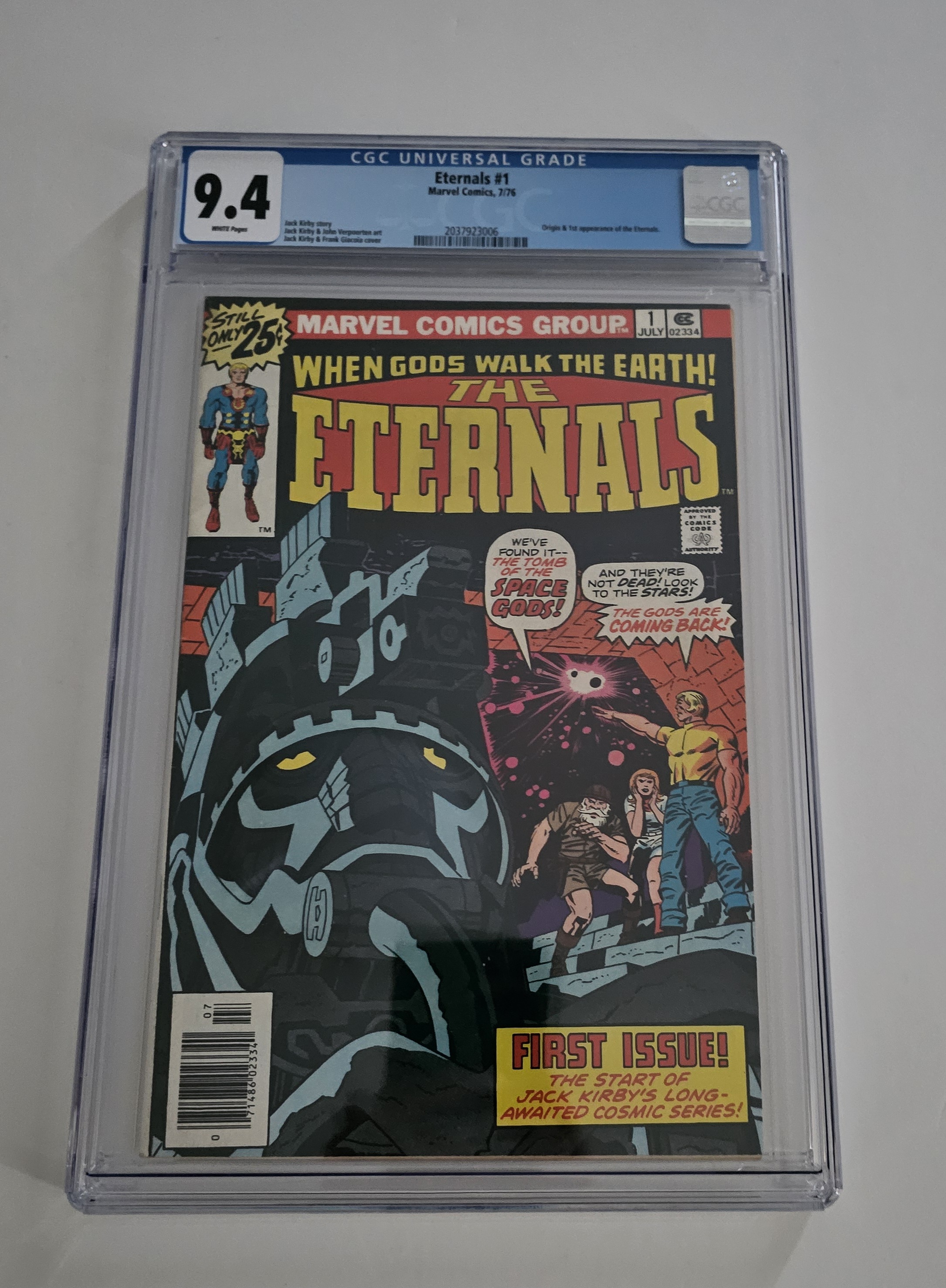 Eternals 1 CGC 9.4