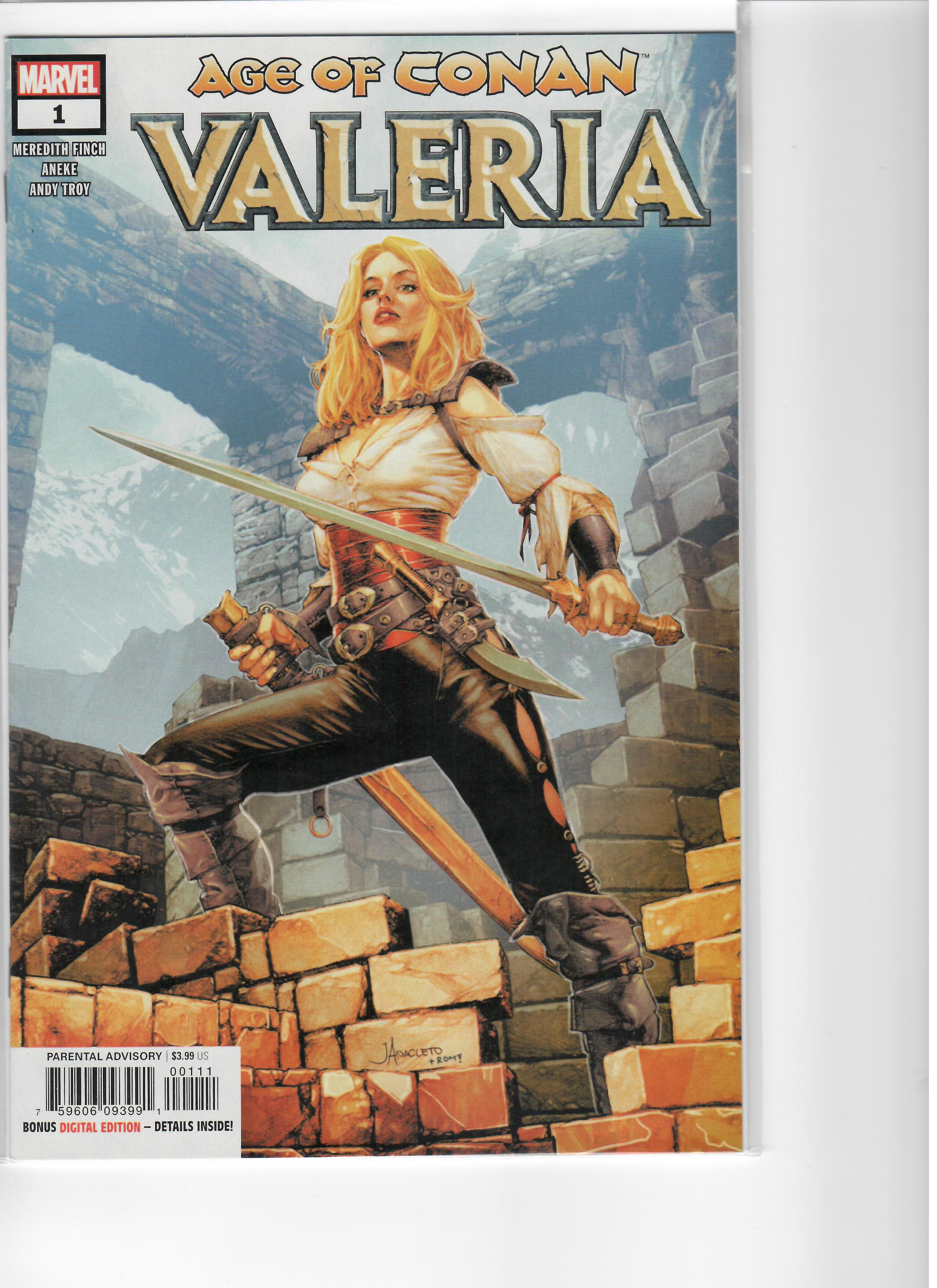 Age of Conan Valeria #1 NM