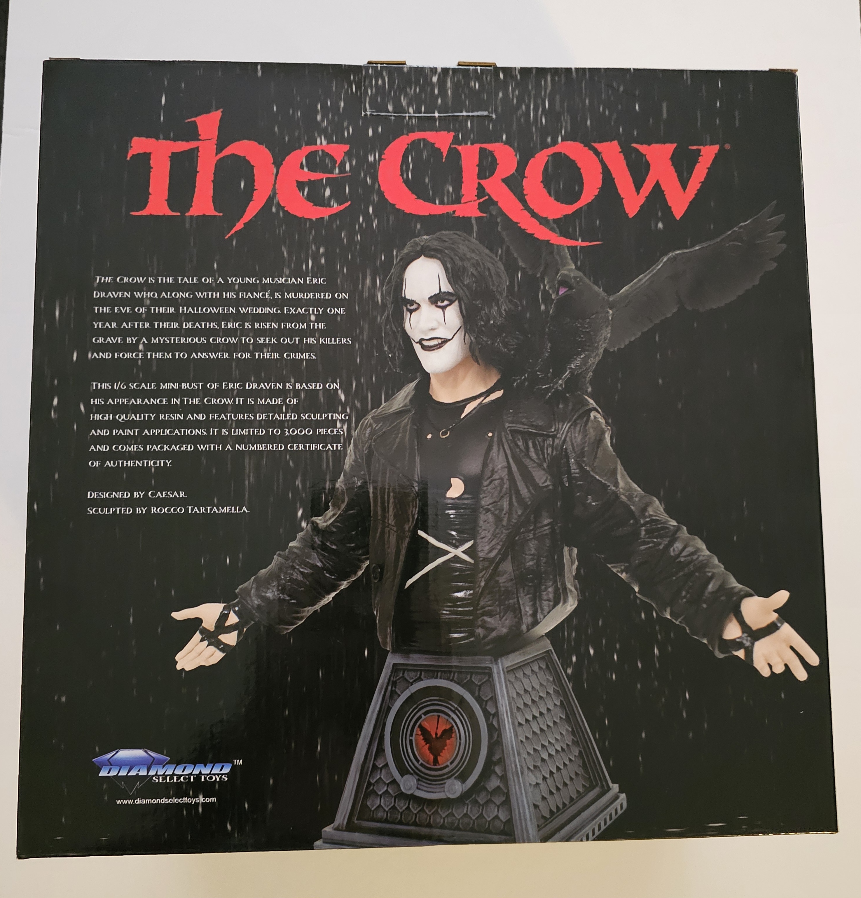 The Crow Mini-Bust