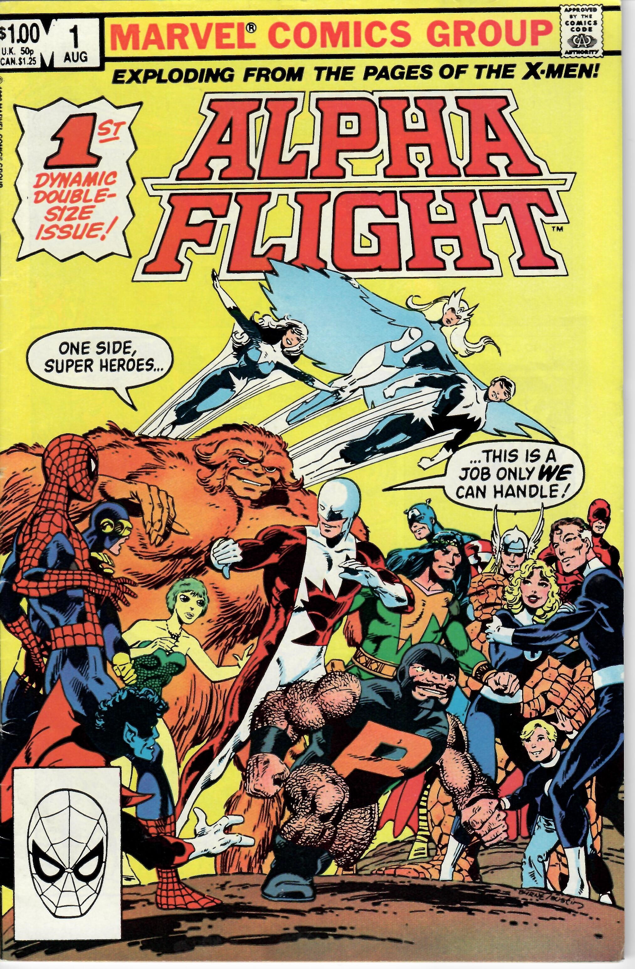 Alpha Flight #1 F