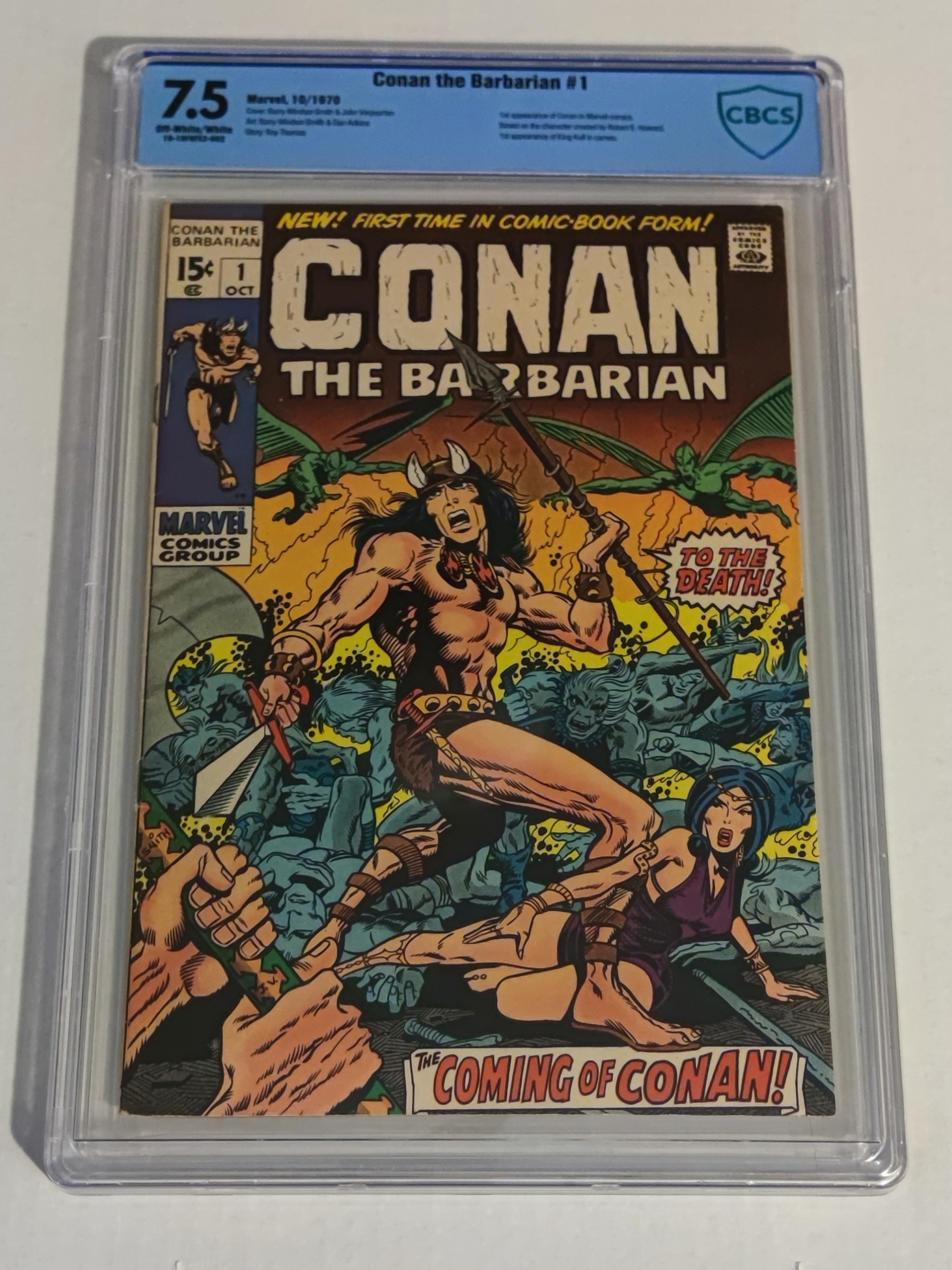 Conan the Barbarian #1 CBCS 7.5
