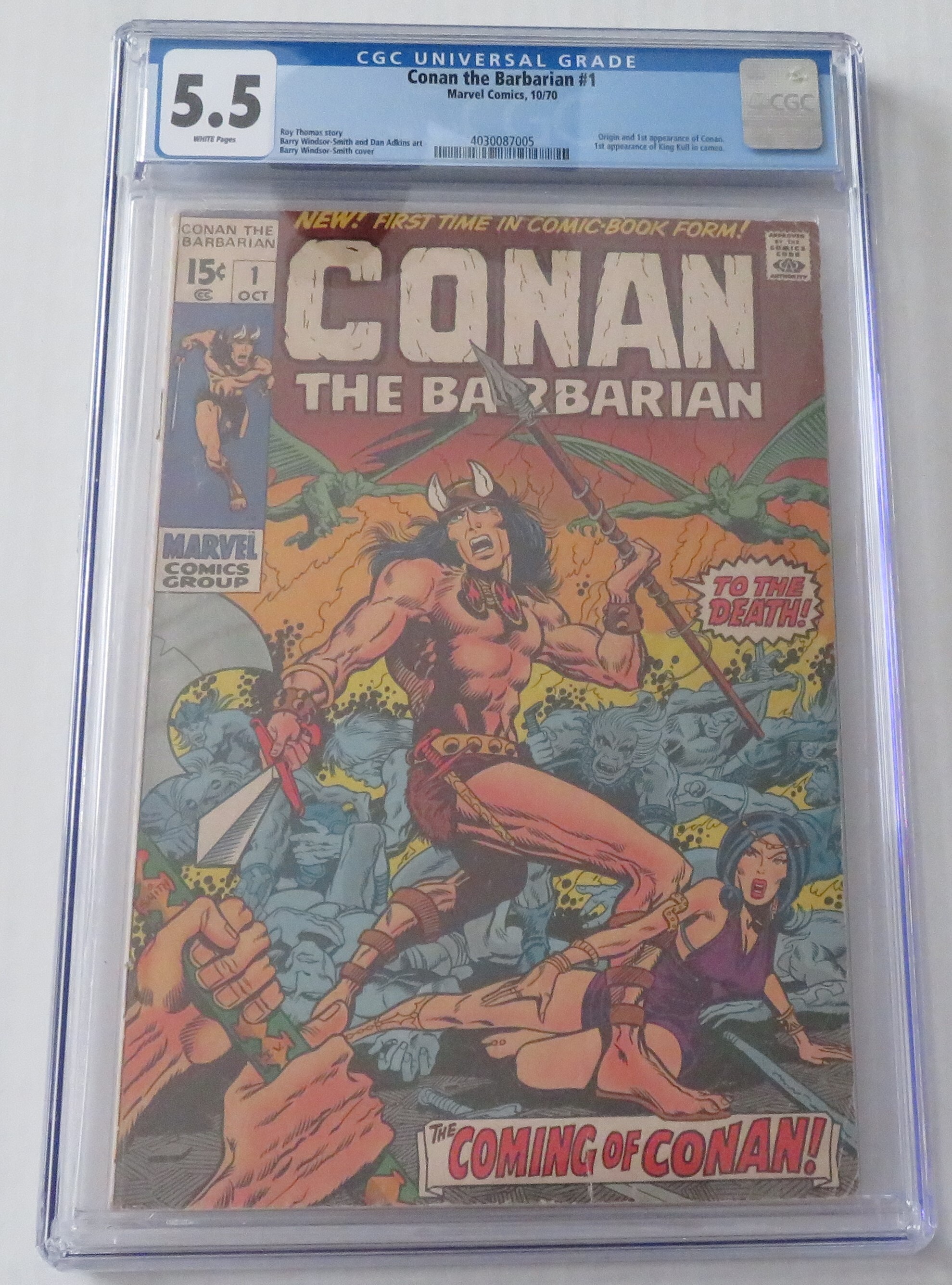 Conan the Barbarian 1 CGC 5.5