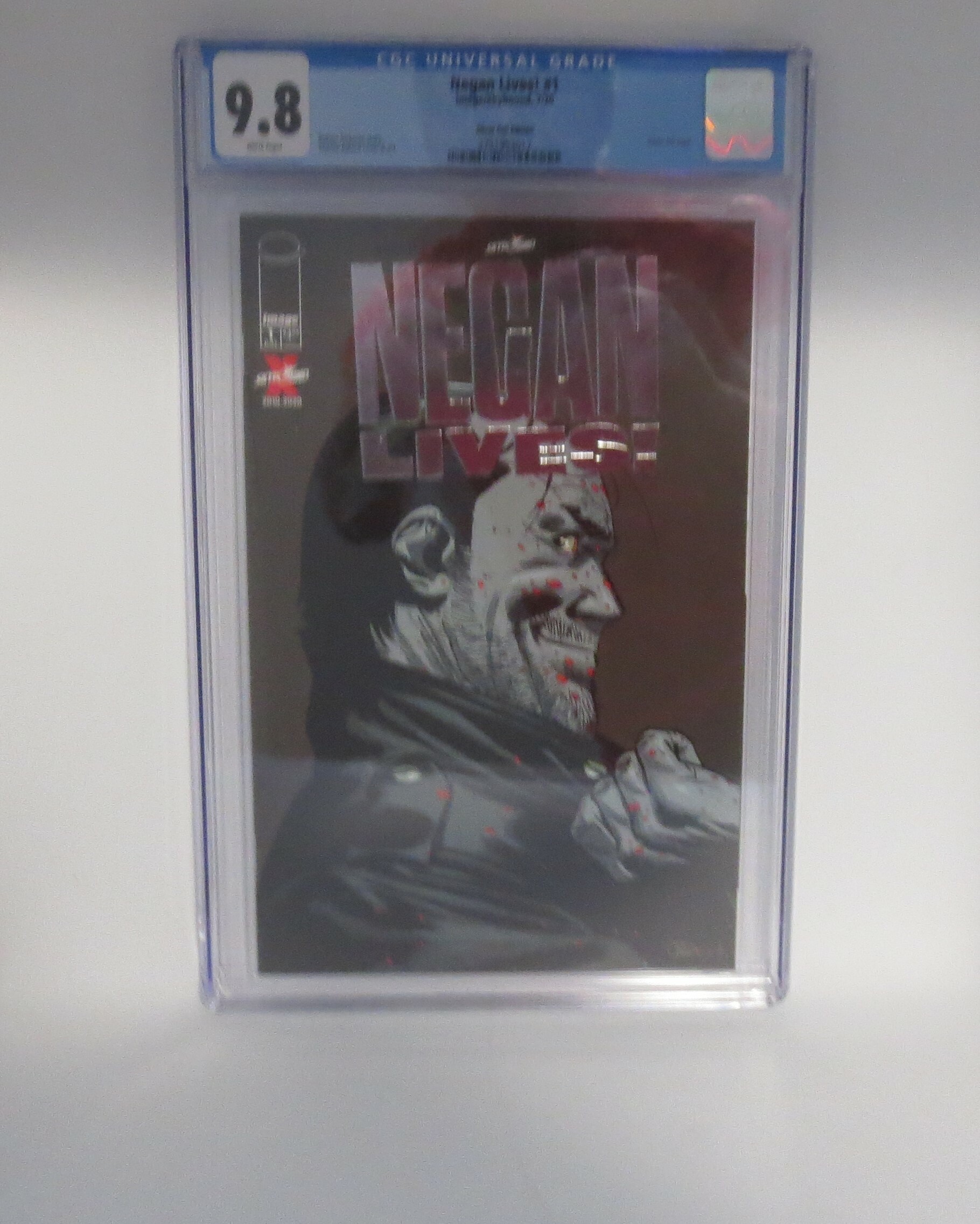 Negan Lives Silver variant CGC 9.8