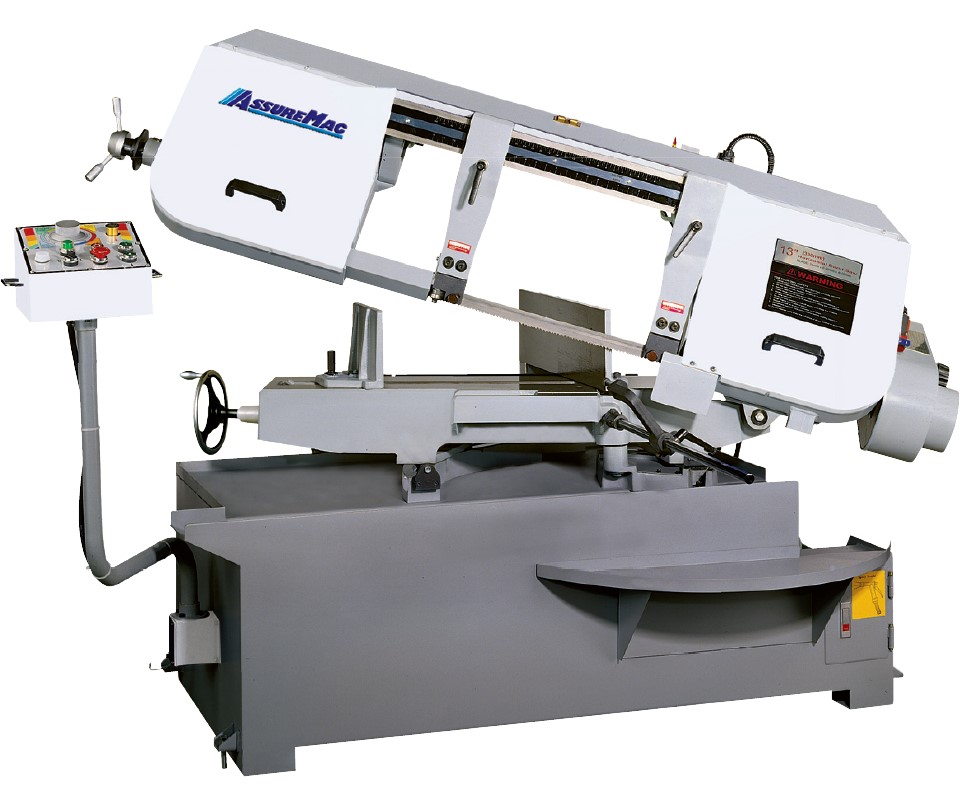 UE-330SSA- ASSUREMAC 13″ SEMI-AUTO HORIZONTAL BAND SAW