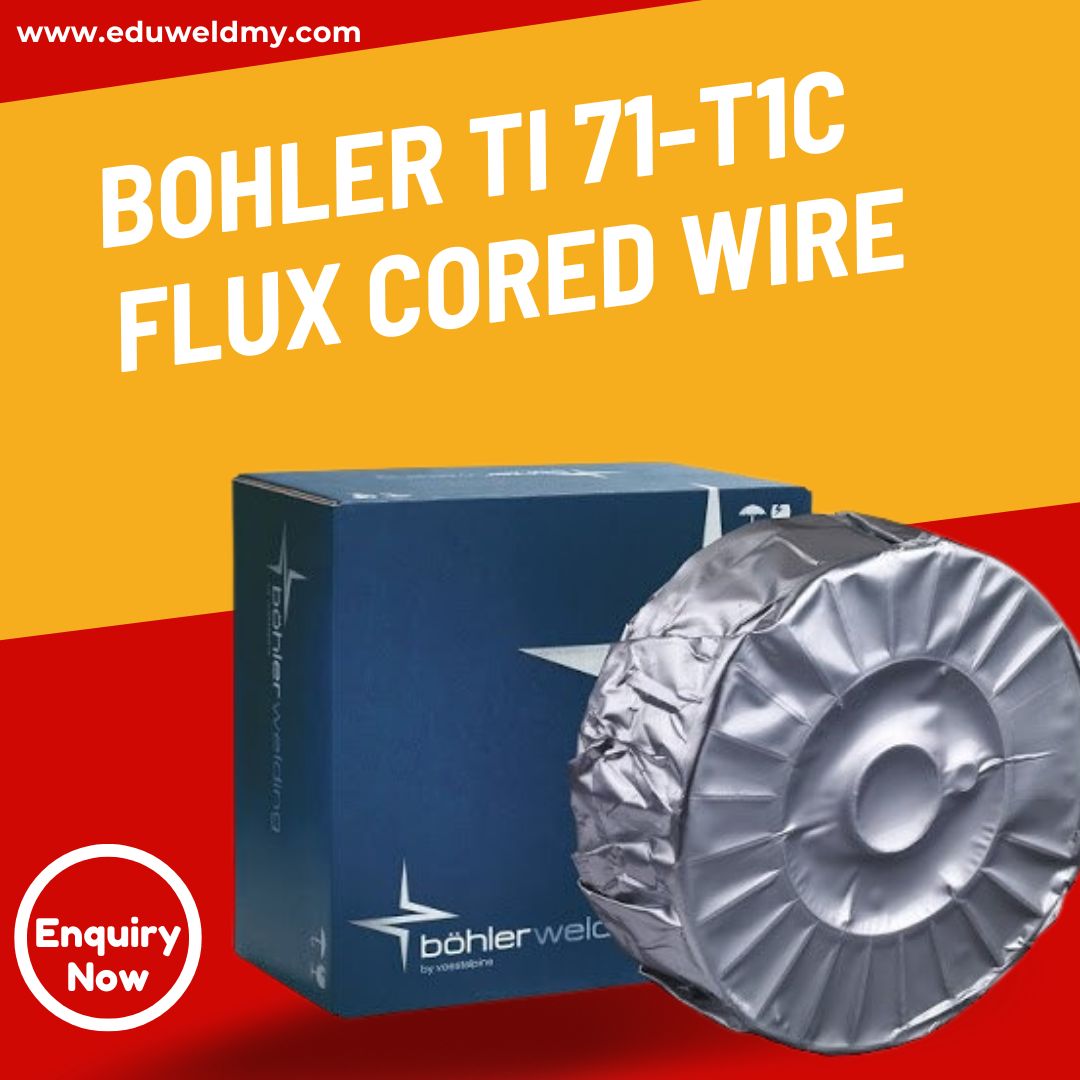 Bohler Ti71- T1C Flux Cored Wire 
