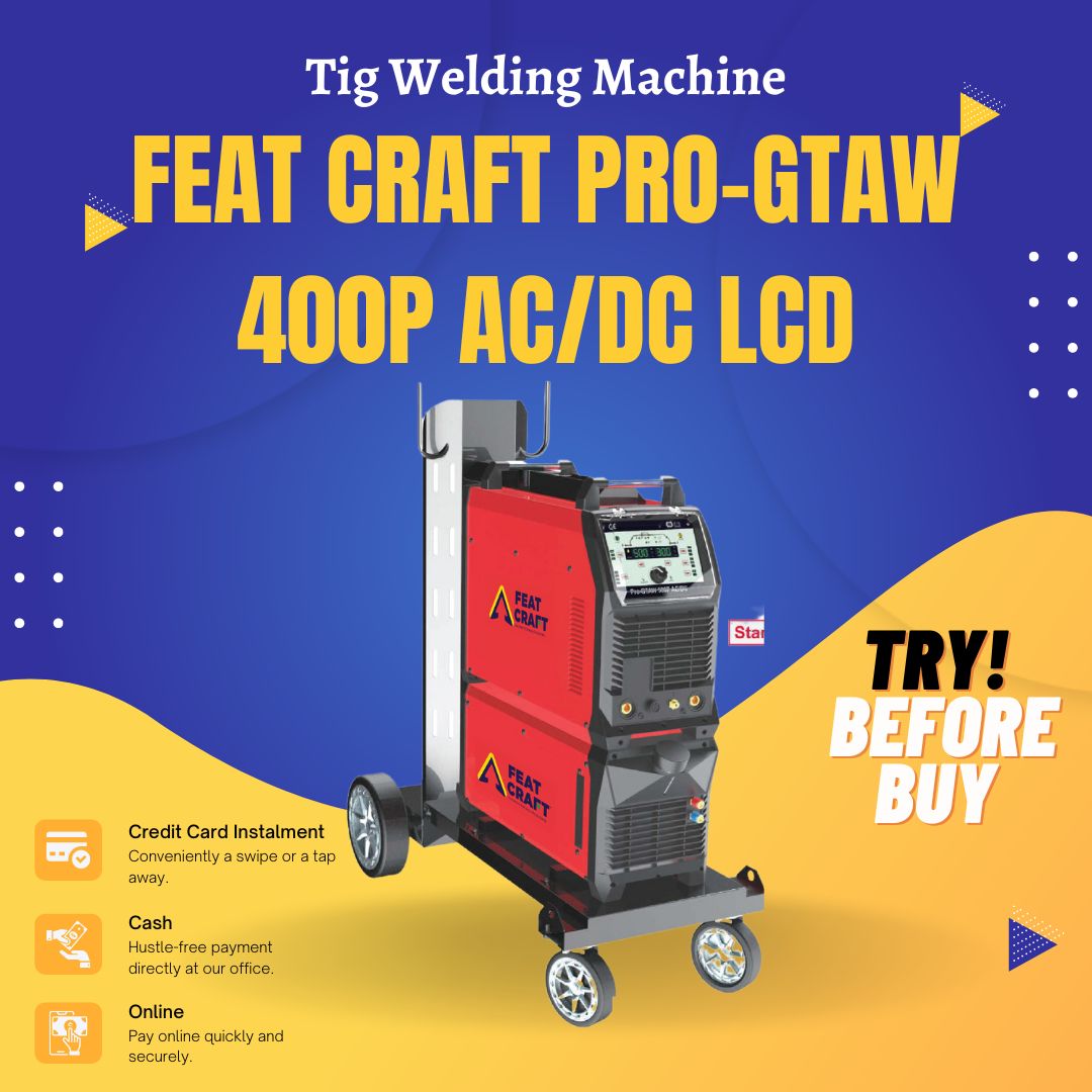 Feat Craft PRO-GTAW 400P AC/DC LCD 