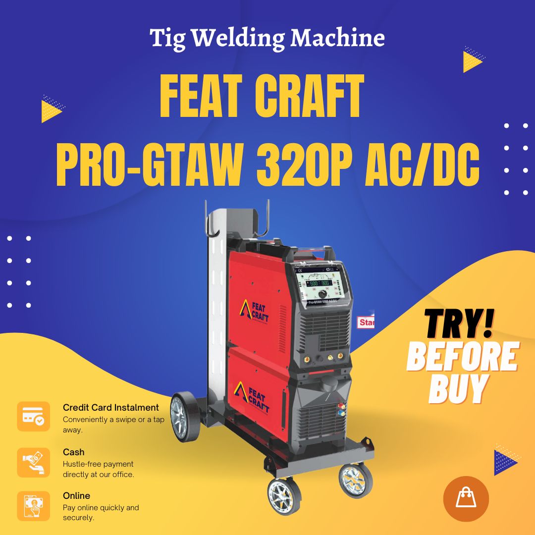 Feat Craft PRO-GTAW 320P AC/DC TIG Welding Machine