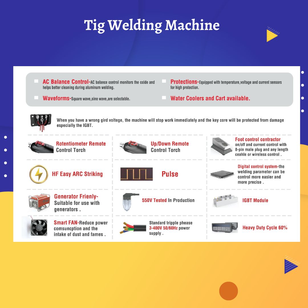 Feat Craft PRO-GTAW 320P AC/DC TIG Welding Machine