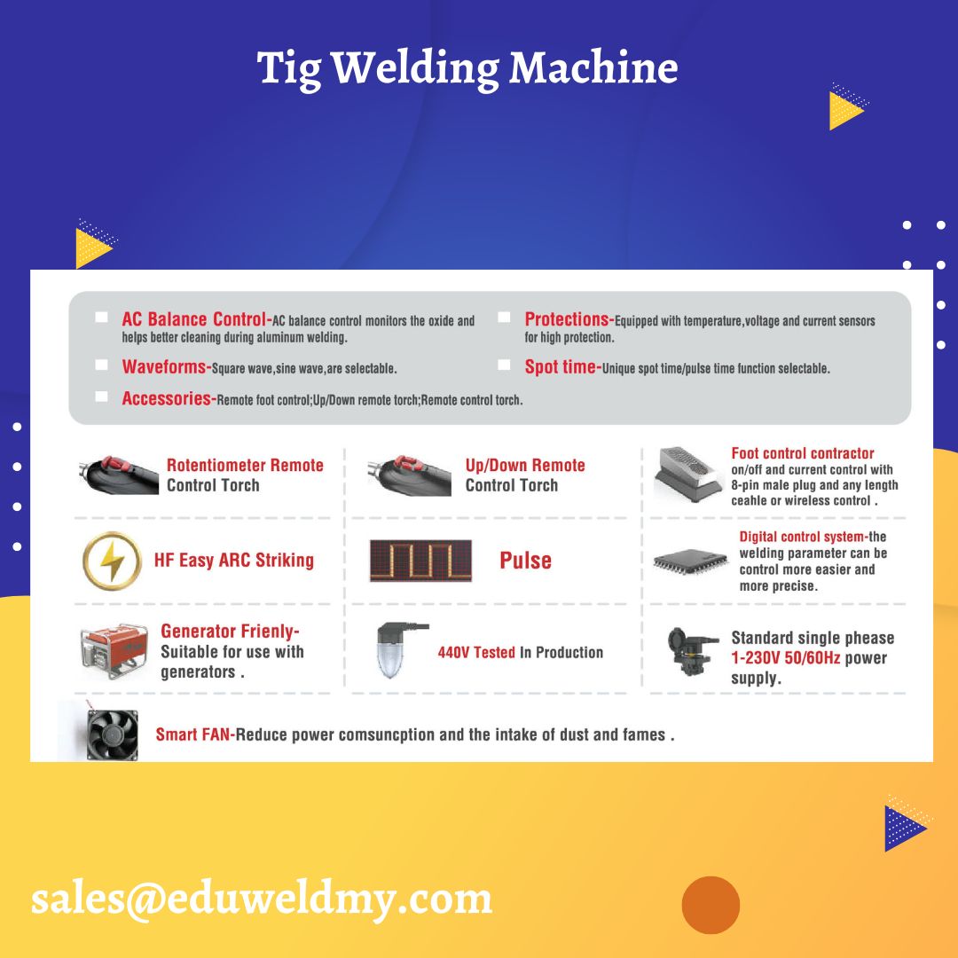 Feat Craft GTAW 200P AC/DC TIG Welding Machine