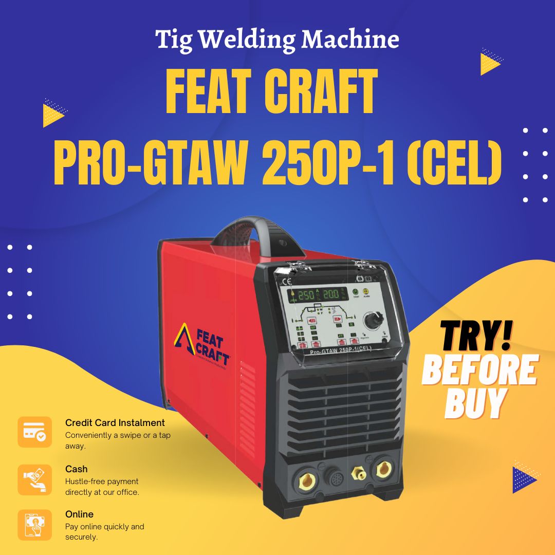 Feat Craft PRO GTAW 250P-1 (CEL) TIG Welding Machine
