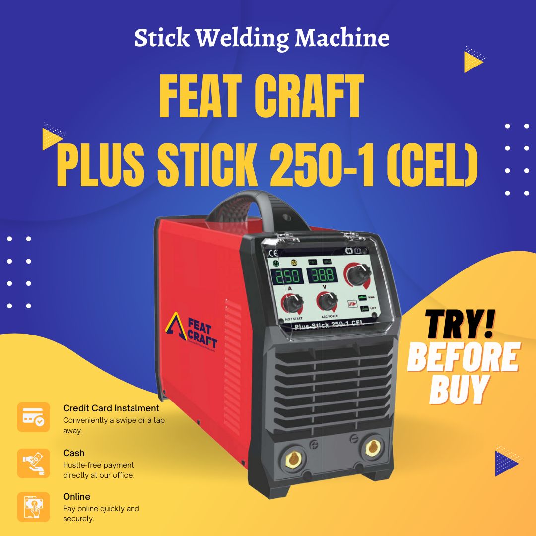Feat Craft Plus Stick 250-1 (CEL) Stick Welding Machine