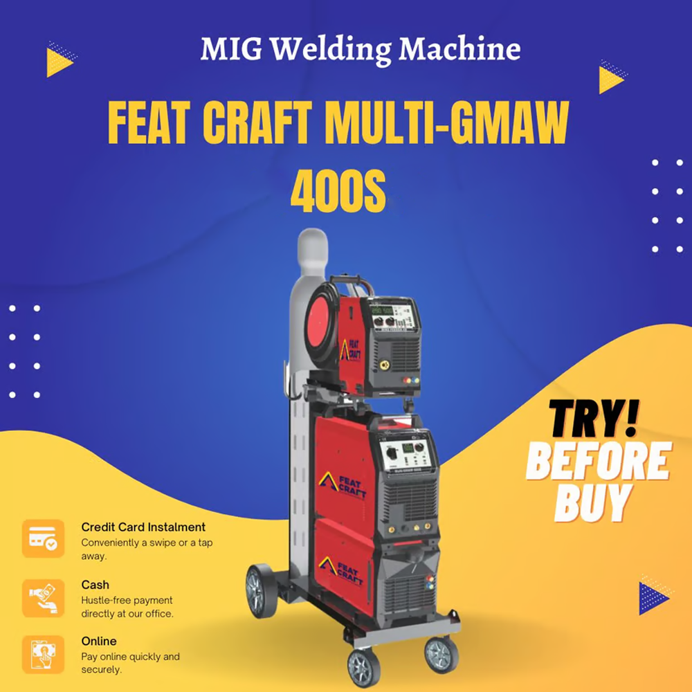 FEAT CRAFT MULTI GMAW 400S WELDING MACHINE