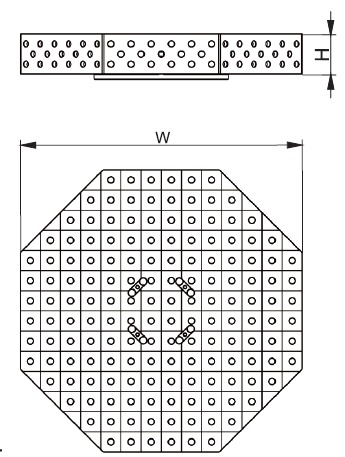 3D OCTAGONAL WELDING TABLE