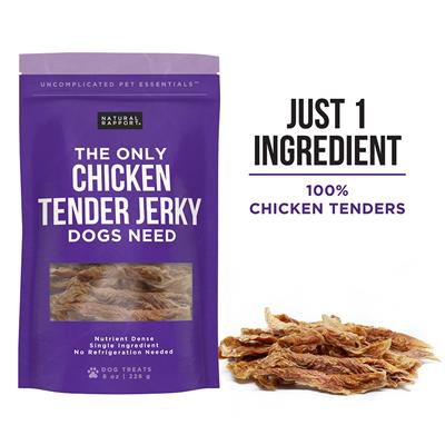 The Only Chicken Tender Jerky Dogs Need - 4oz