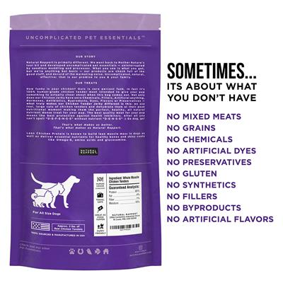 The Only Chicken Tender Jerky Dogs Need - 4oz