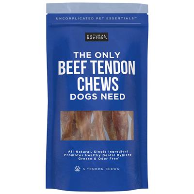 The Only Beef Tendon Chews Dogs Need - 5 pack
