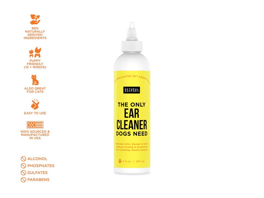 The Only Ear Cleaner Dogs Need - 3oz