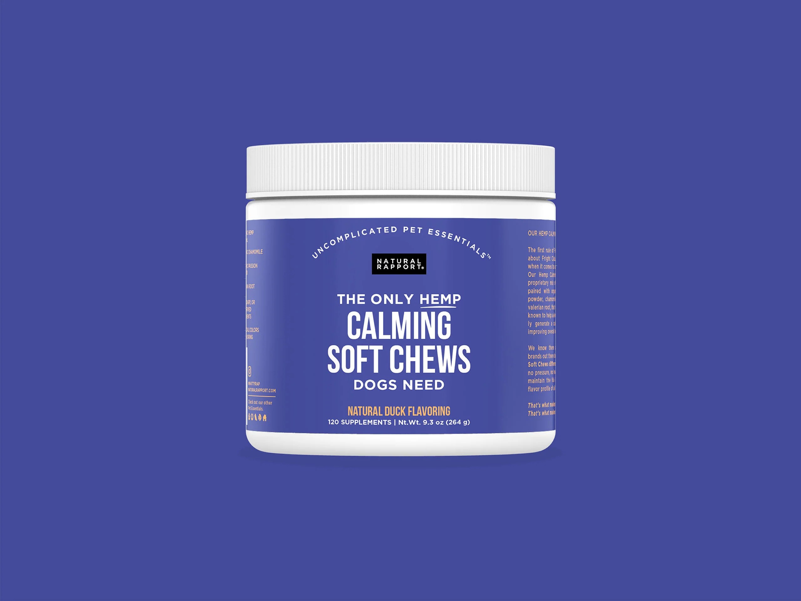 The Only Calming Chews Dogs Need - VALUE SIZE - 120-count